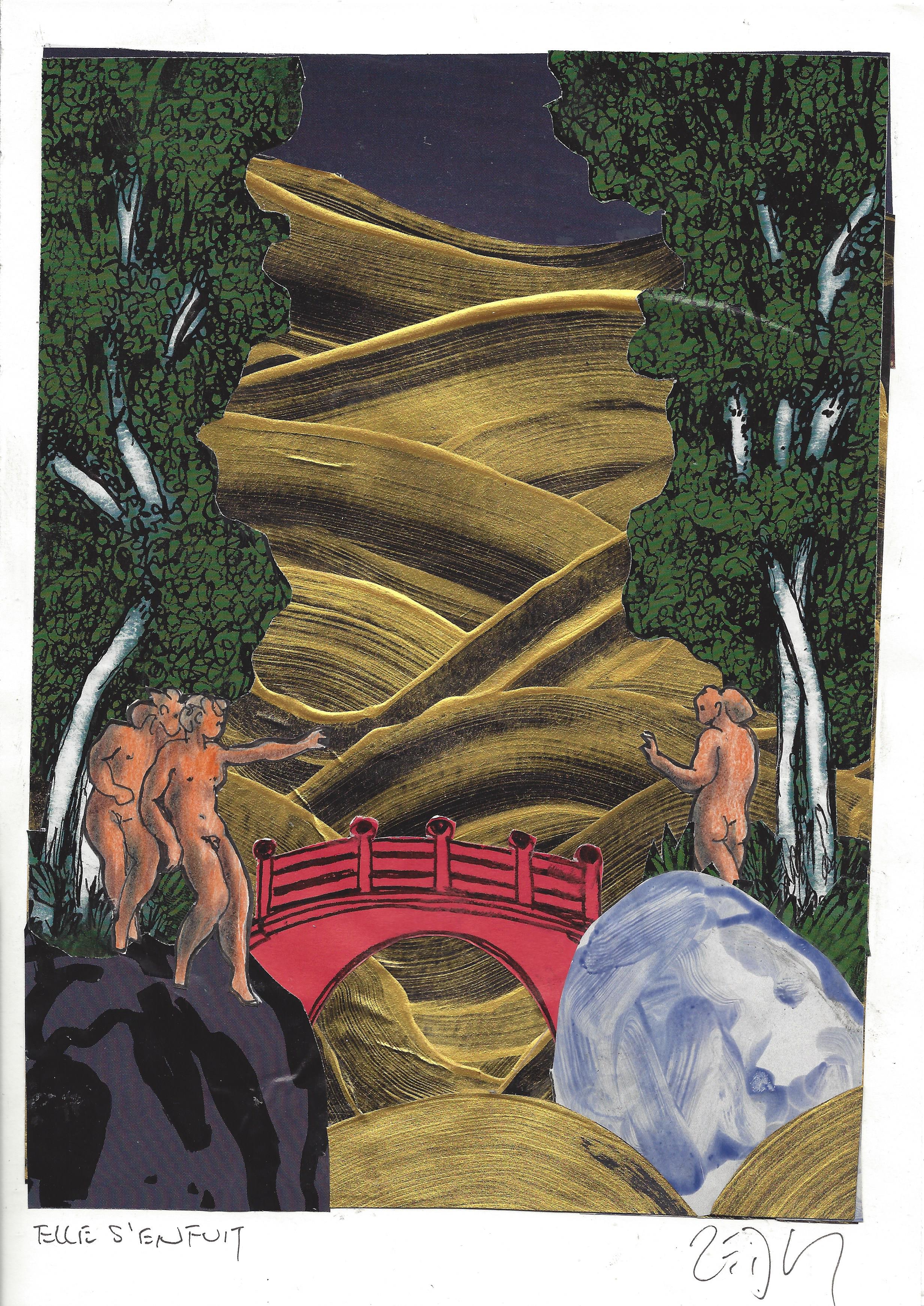 « She makes her escape – Elle s’enfuit »