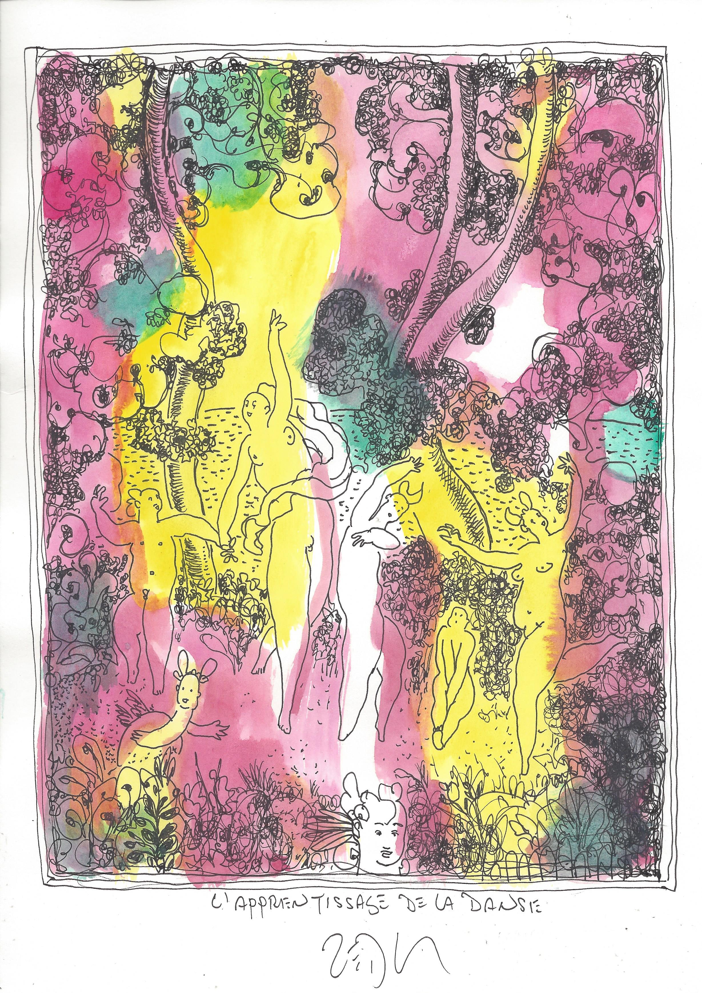 « Learning how to dance – L’apprentissage de la danse »