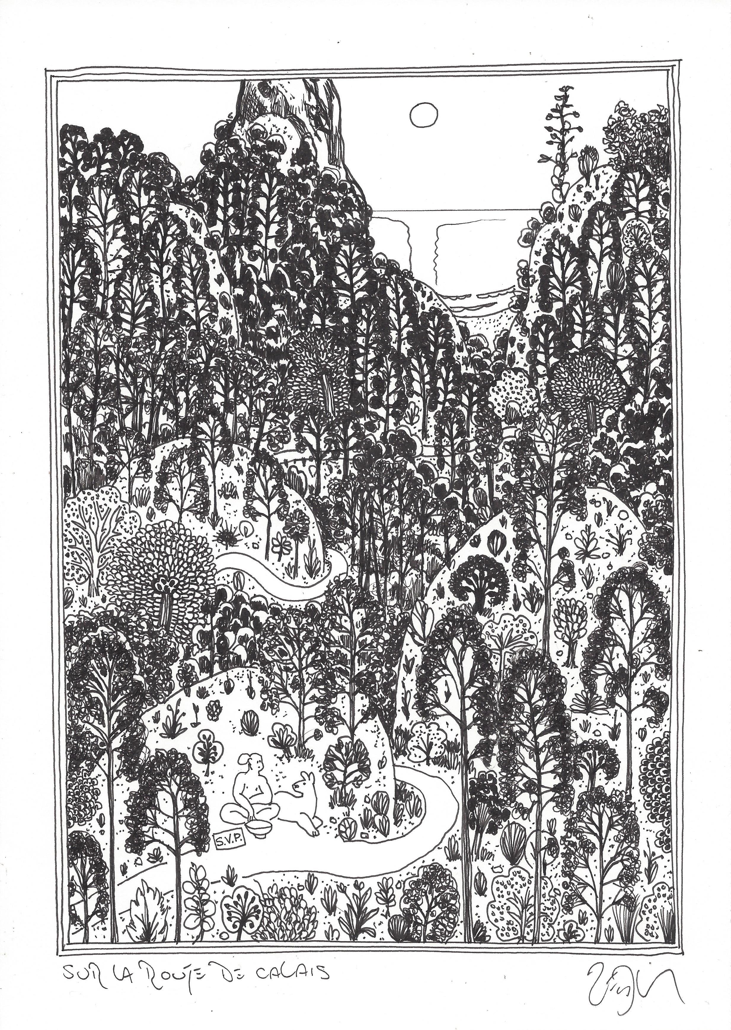 « On the road to Calais – Sur la route de Calais »