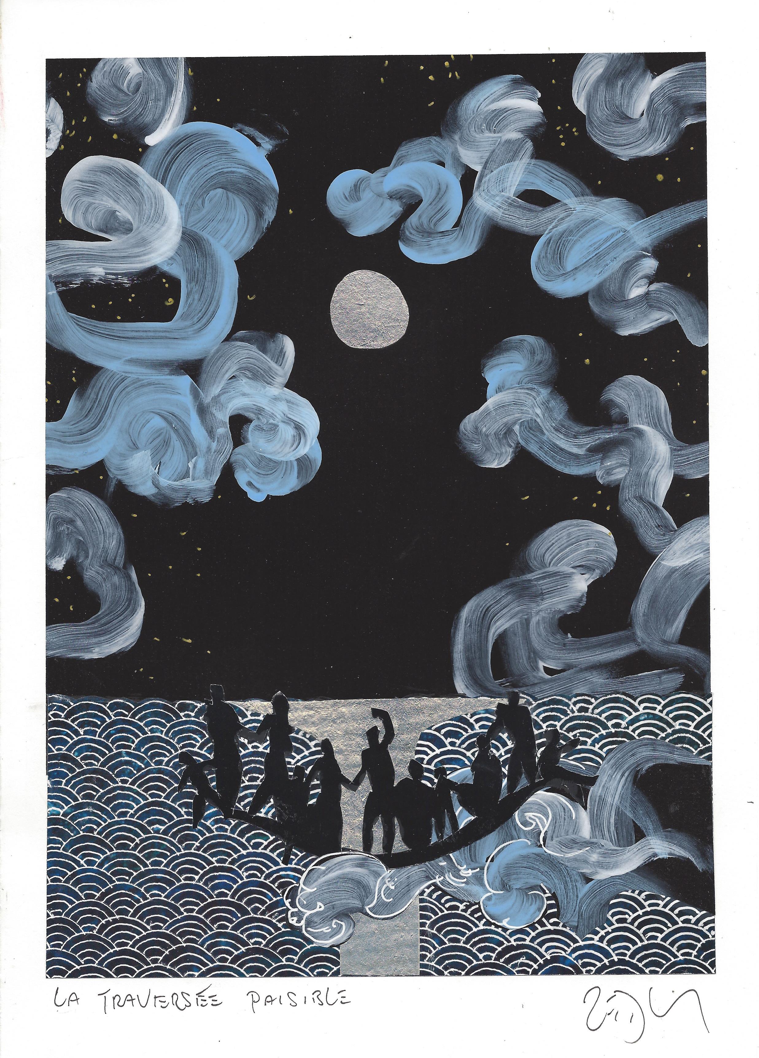 « The peaceful crossing – La traversée paisible » 