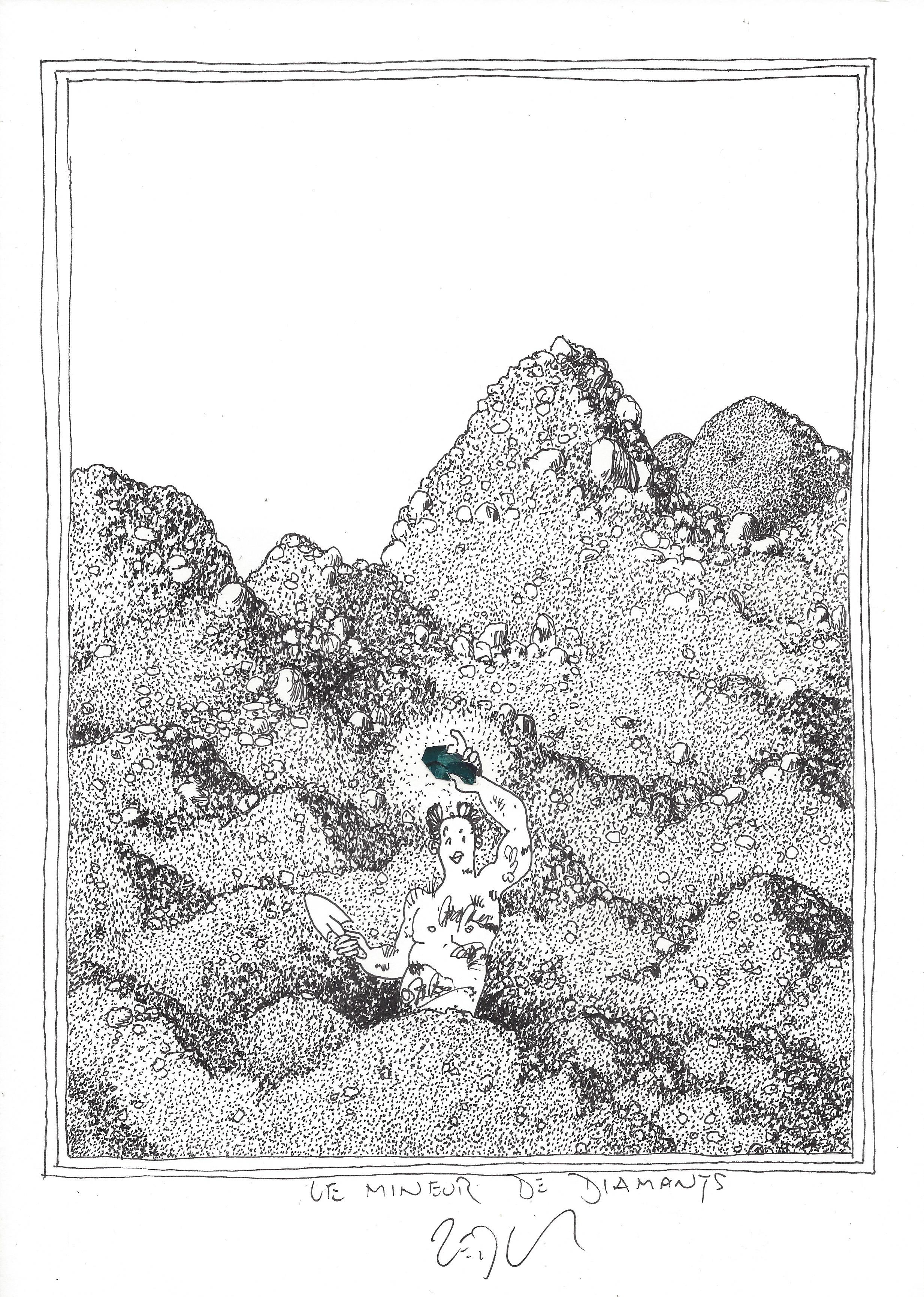 « The diamond miner – Le mineur de diamants »