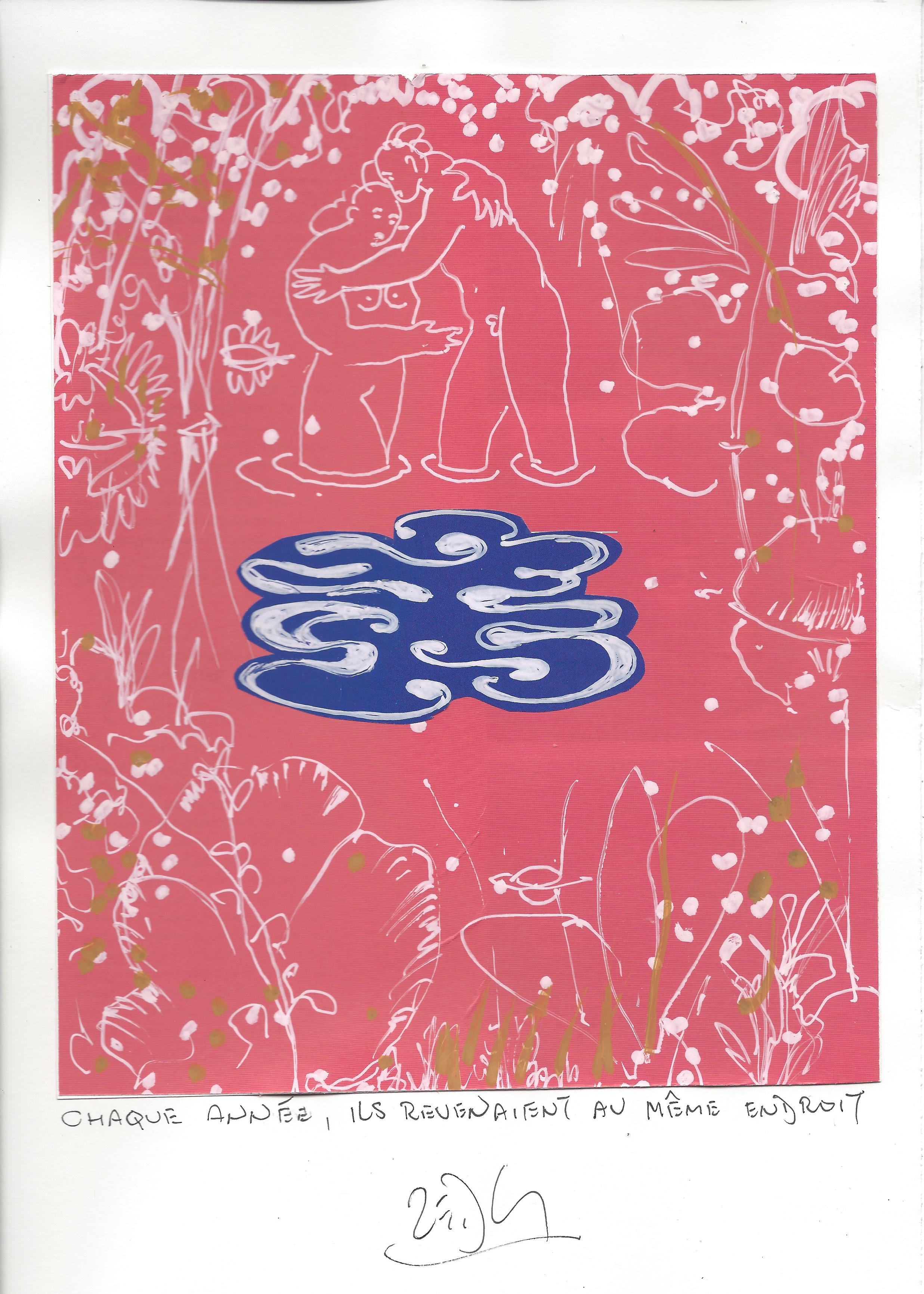 « Every year they come back to the same spot – Chaque année, ils revenaient au même endroit »