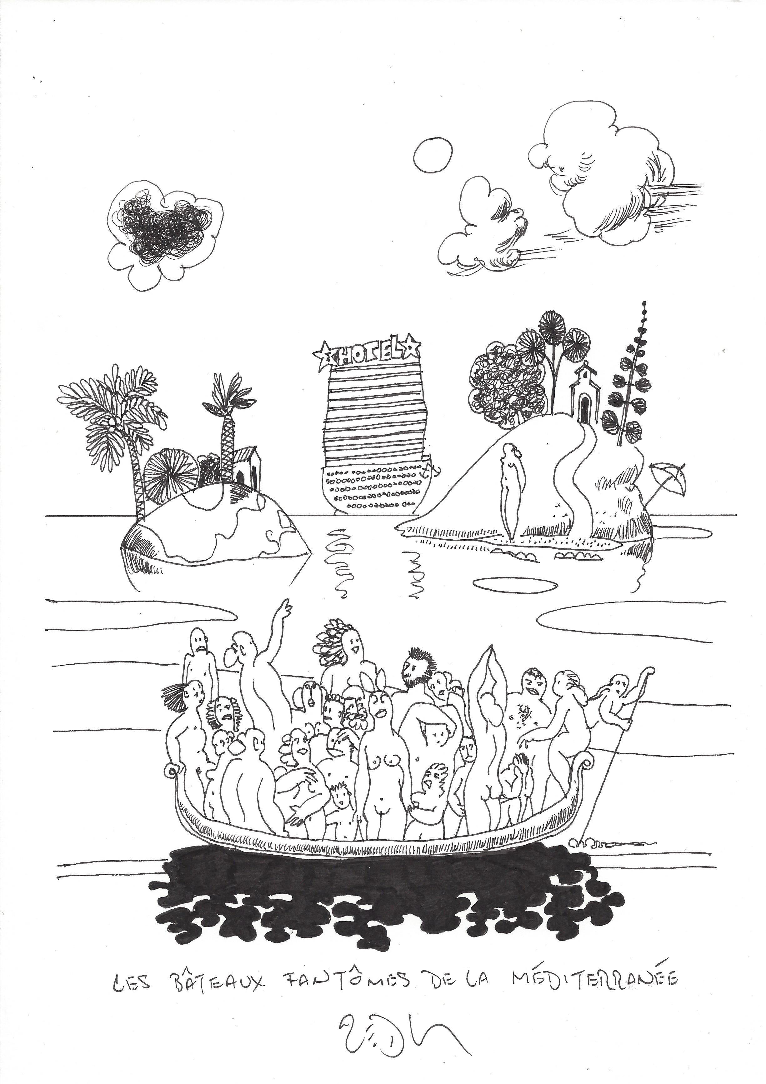 « Ghost ships of the Mediterranean – Les bâteaux fantômes de la Méditerranée »