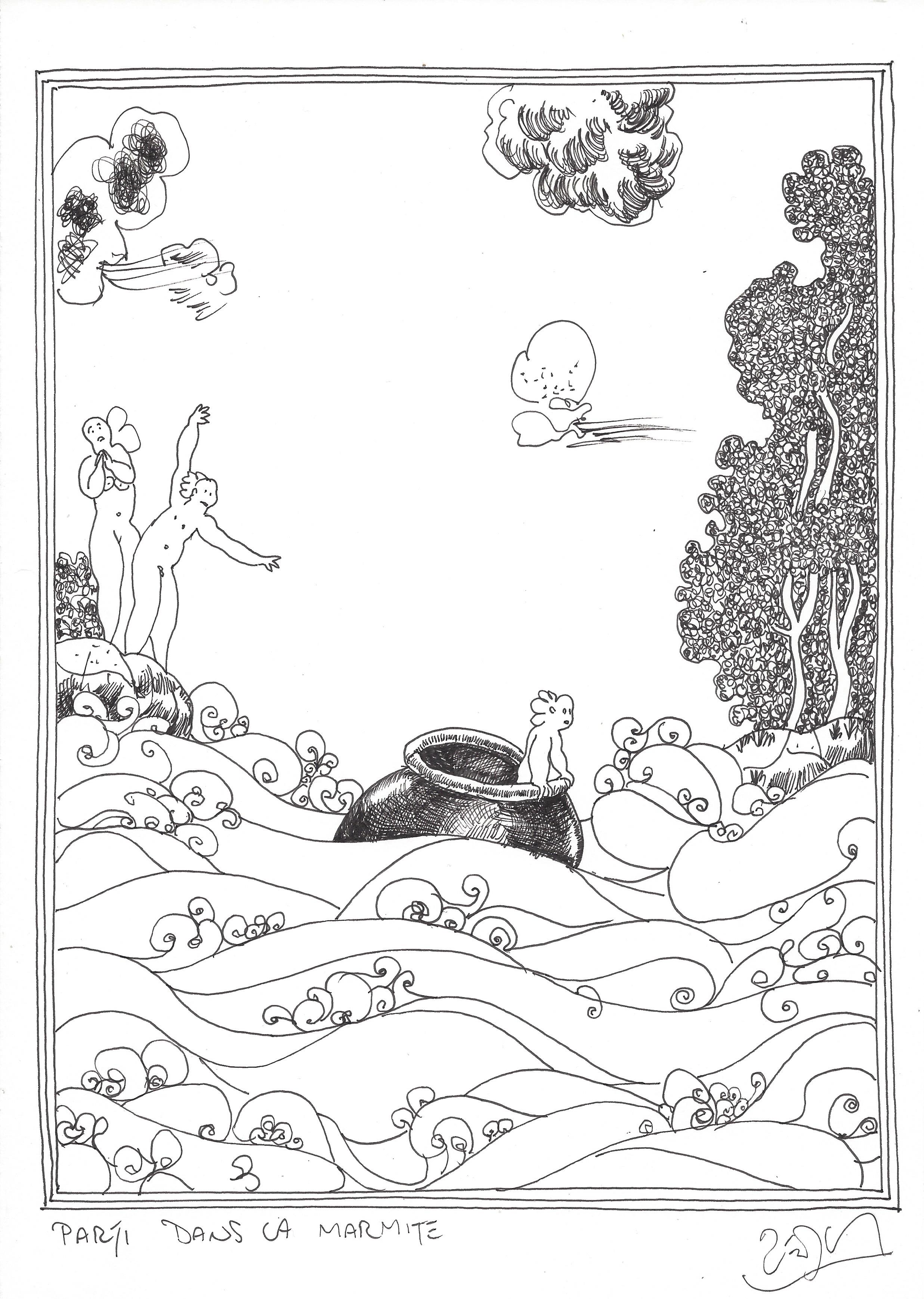 « Gone with the cooking pot – Parti dans la marmite »