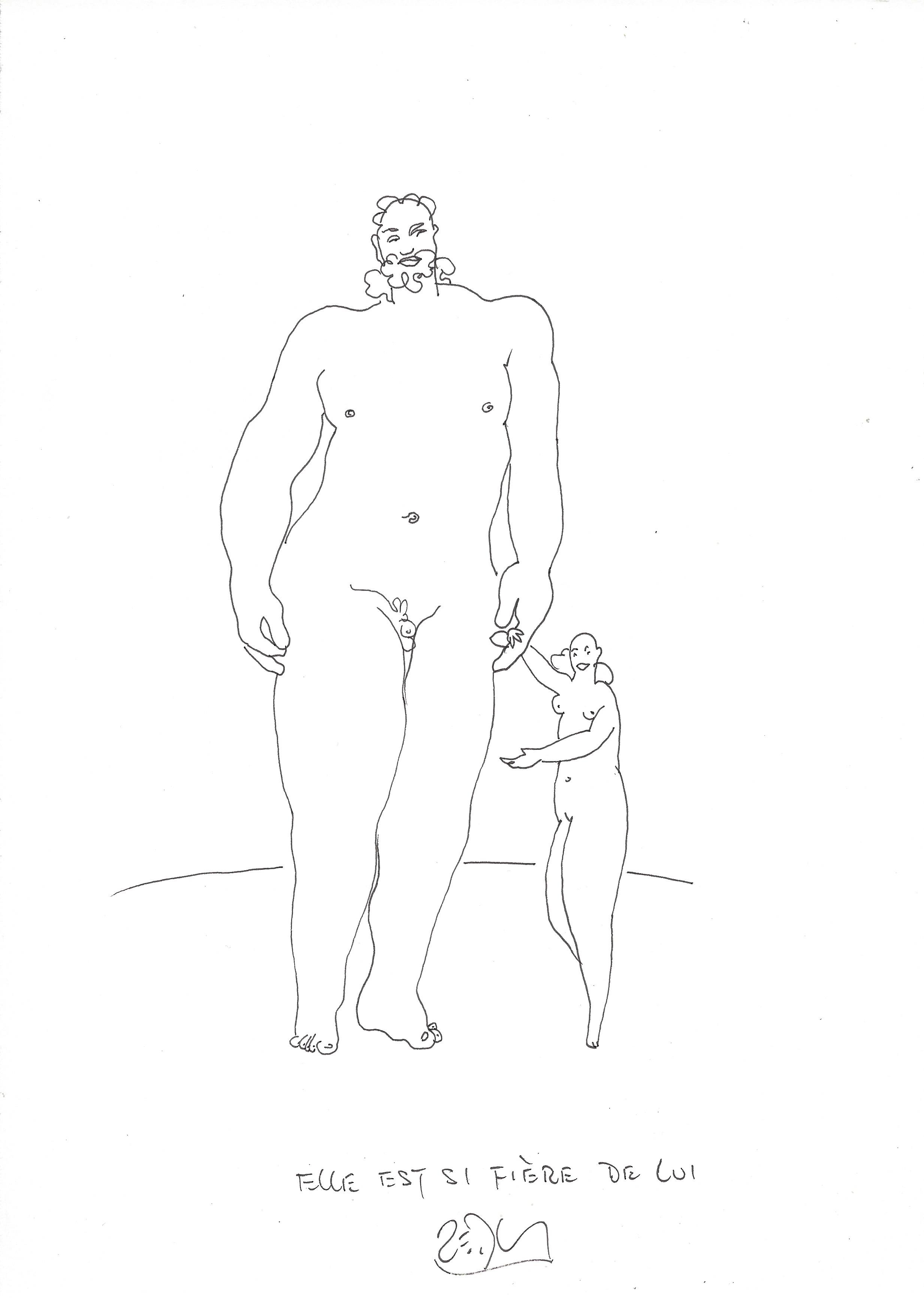 She is very proud of him – Elle est si fière de lui