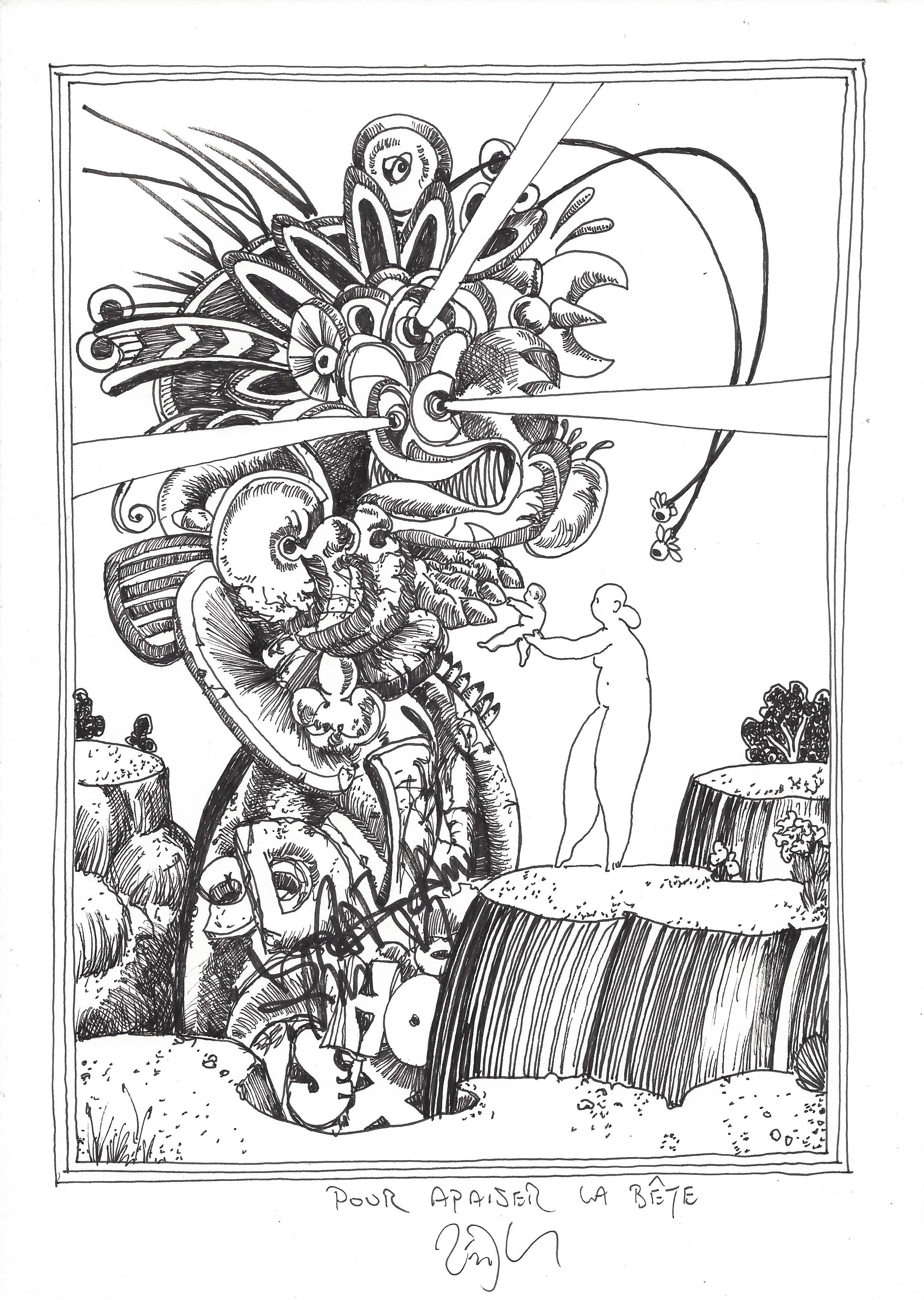 « To soothe the beast – Pour apaiser la bête »