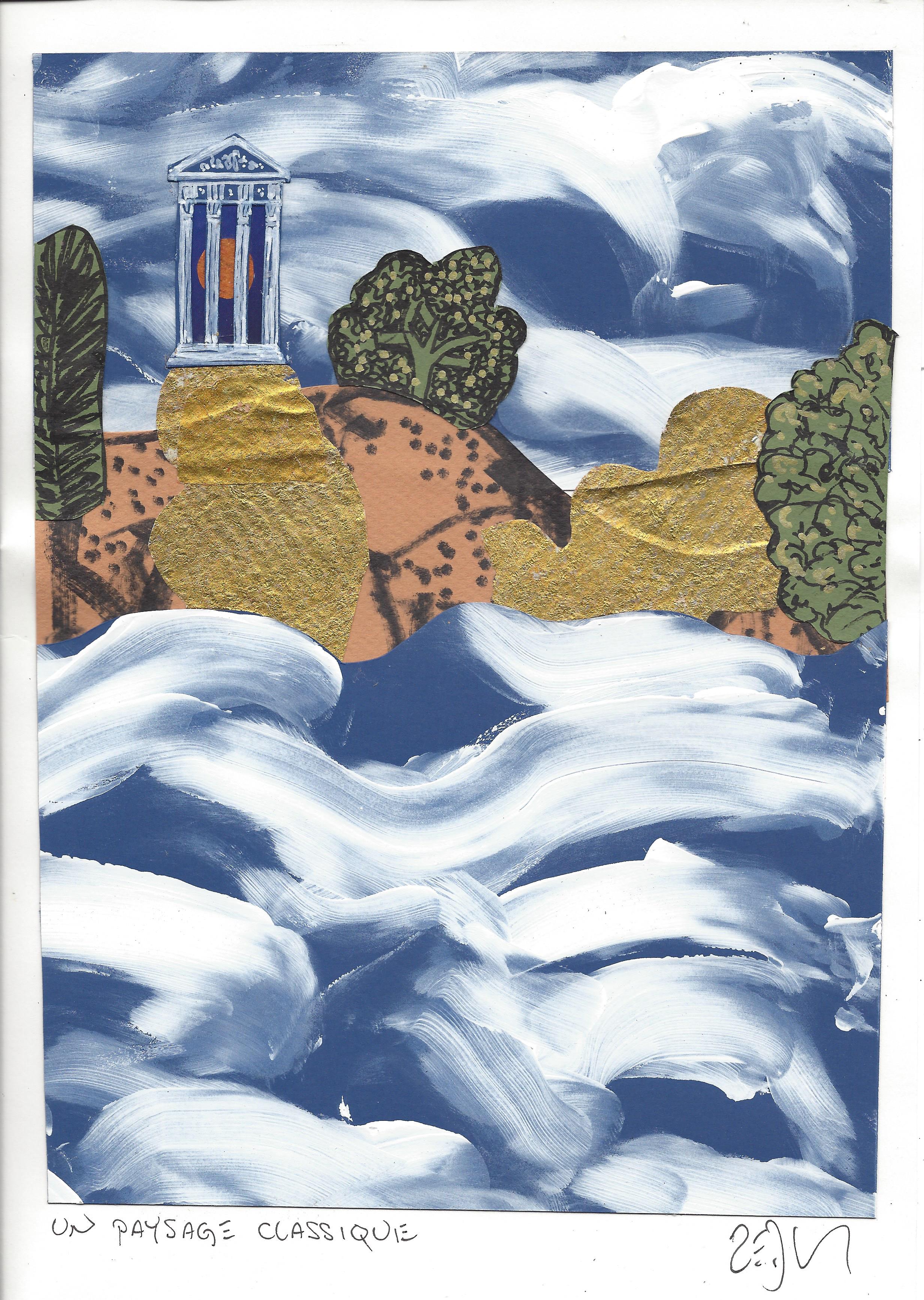 « A classical landscape – Un paysage classique »