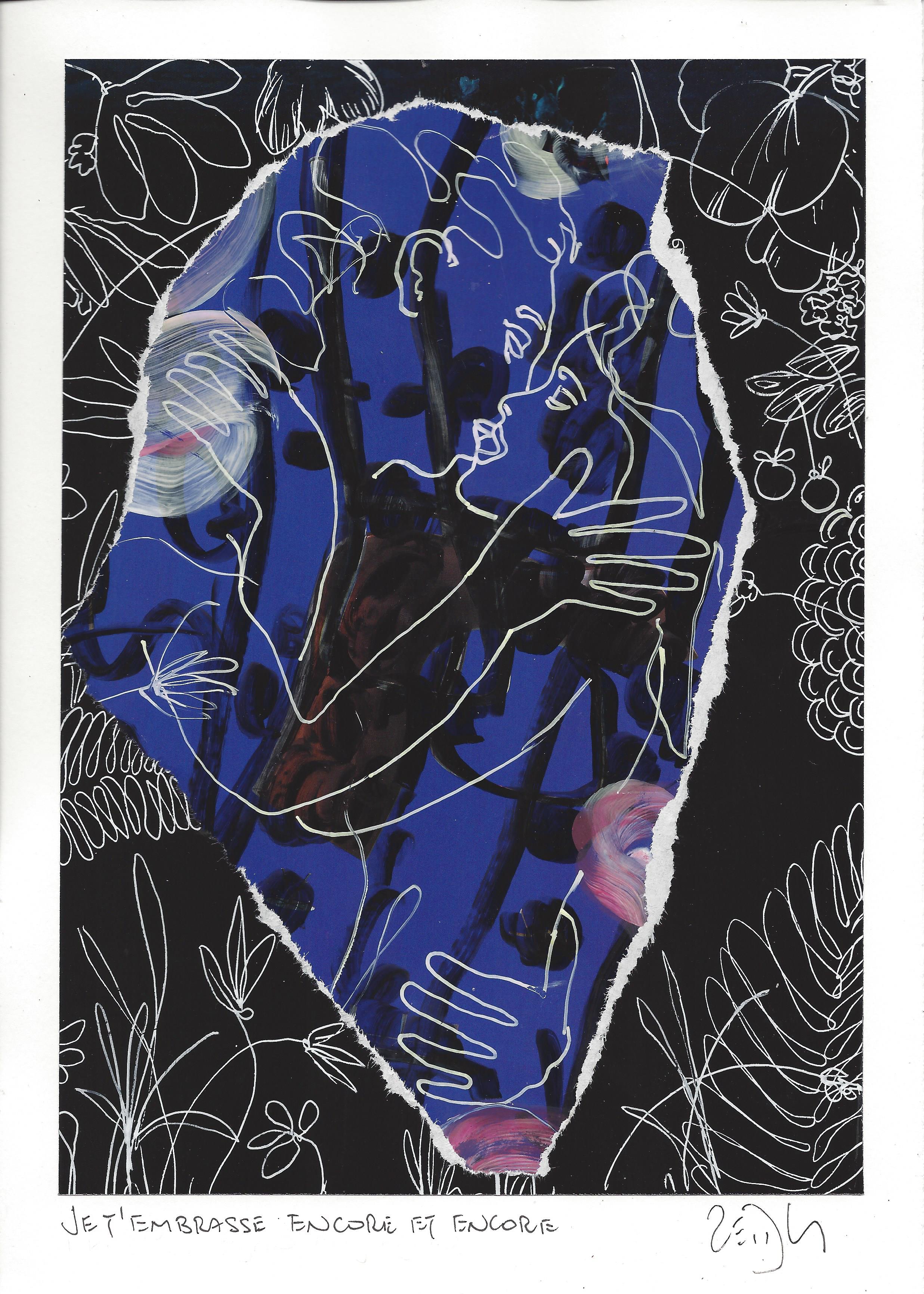 « I kiss you again and again – Je t’embrasse encore et encore »