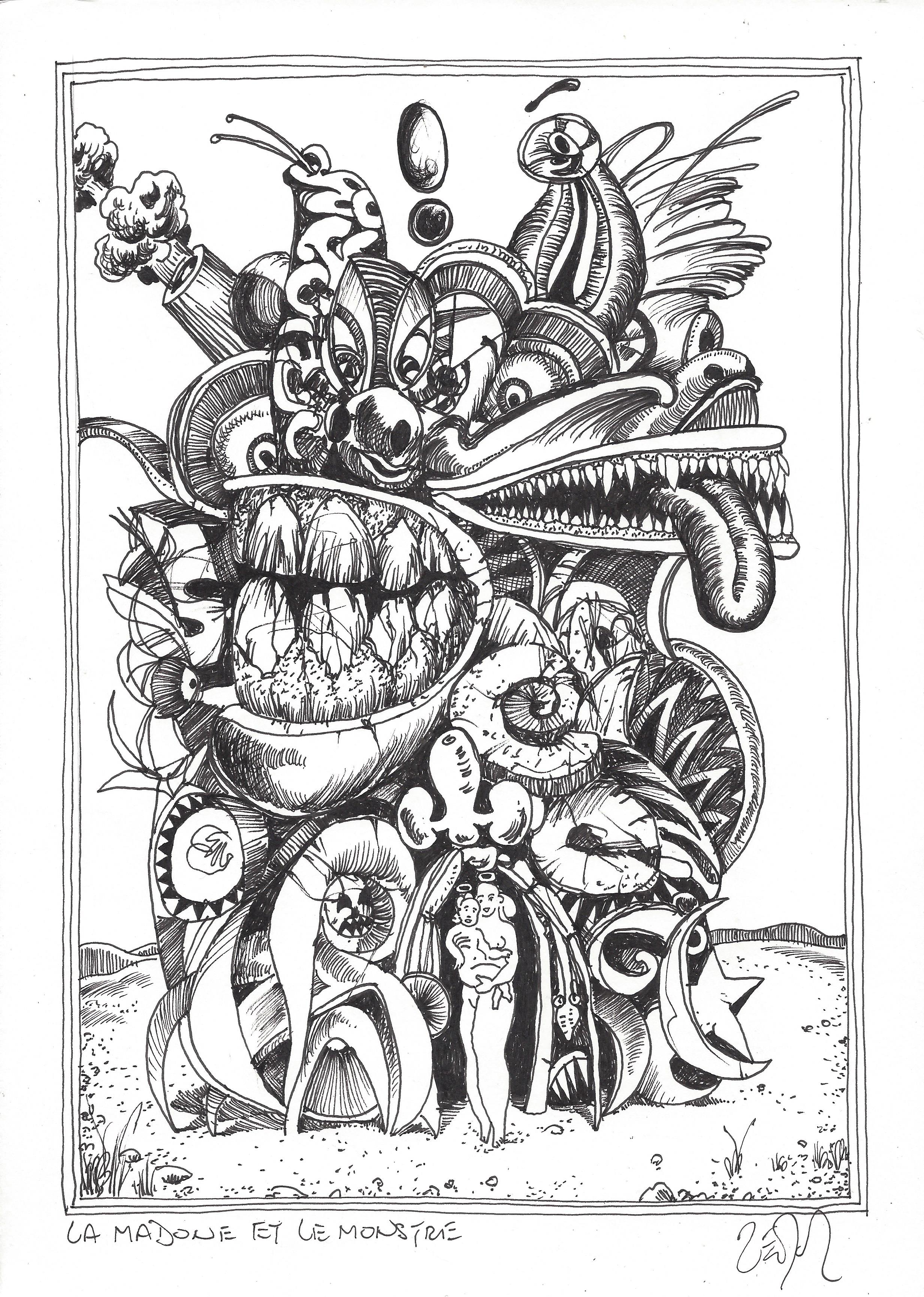 « The madonna and the monster – La madone et le monstre »