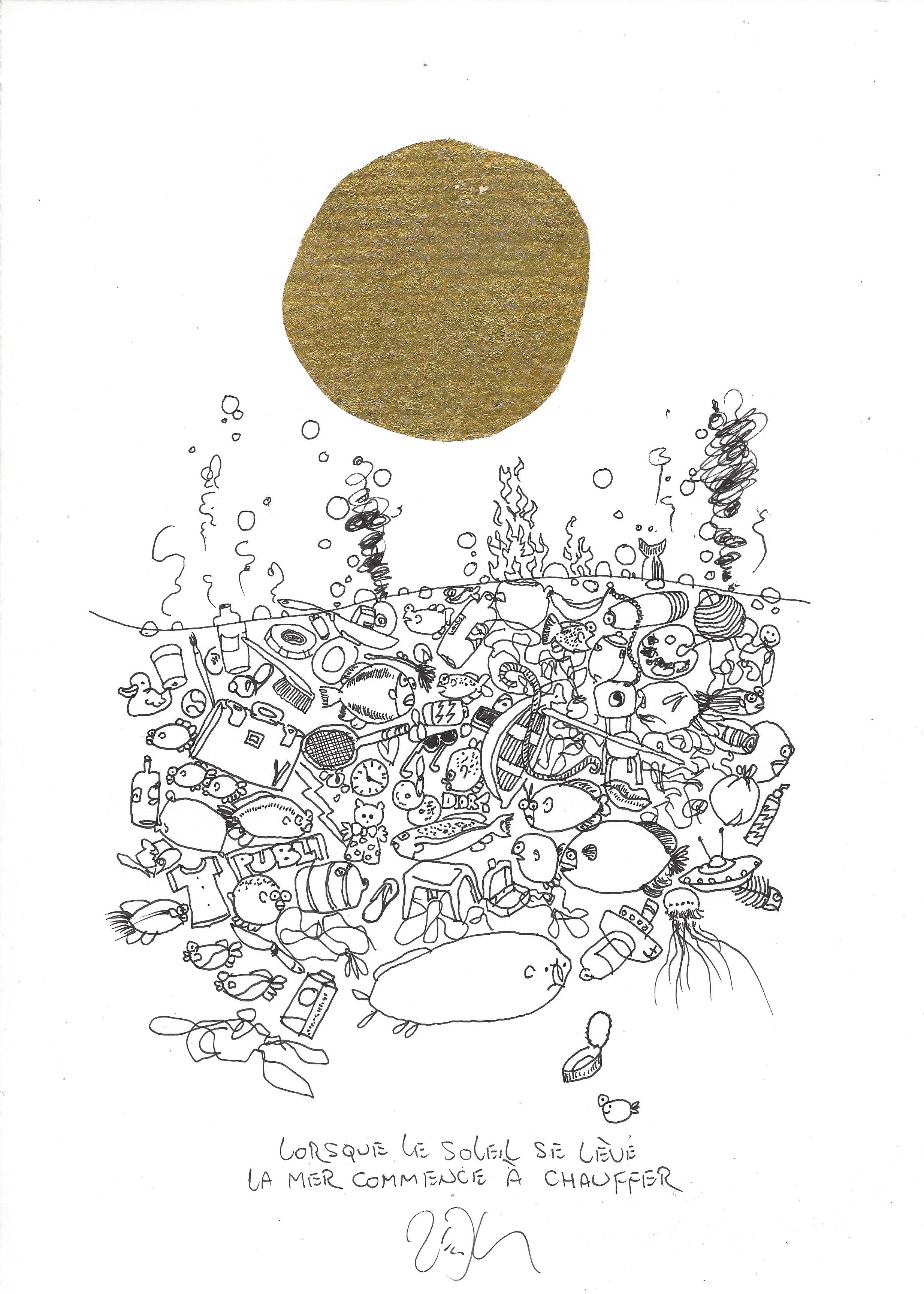 « When the sun comes up, the sea starts cookin’ – Lorsque le soleil se lève, la mer commence à chauffer »