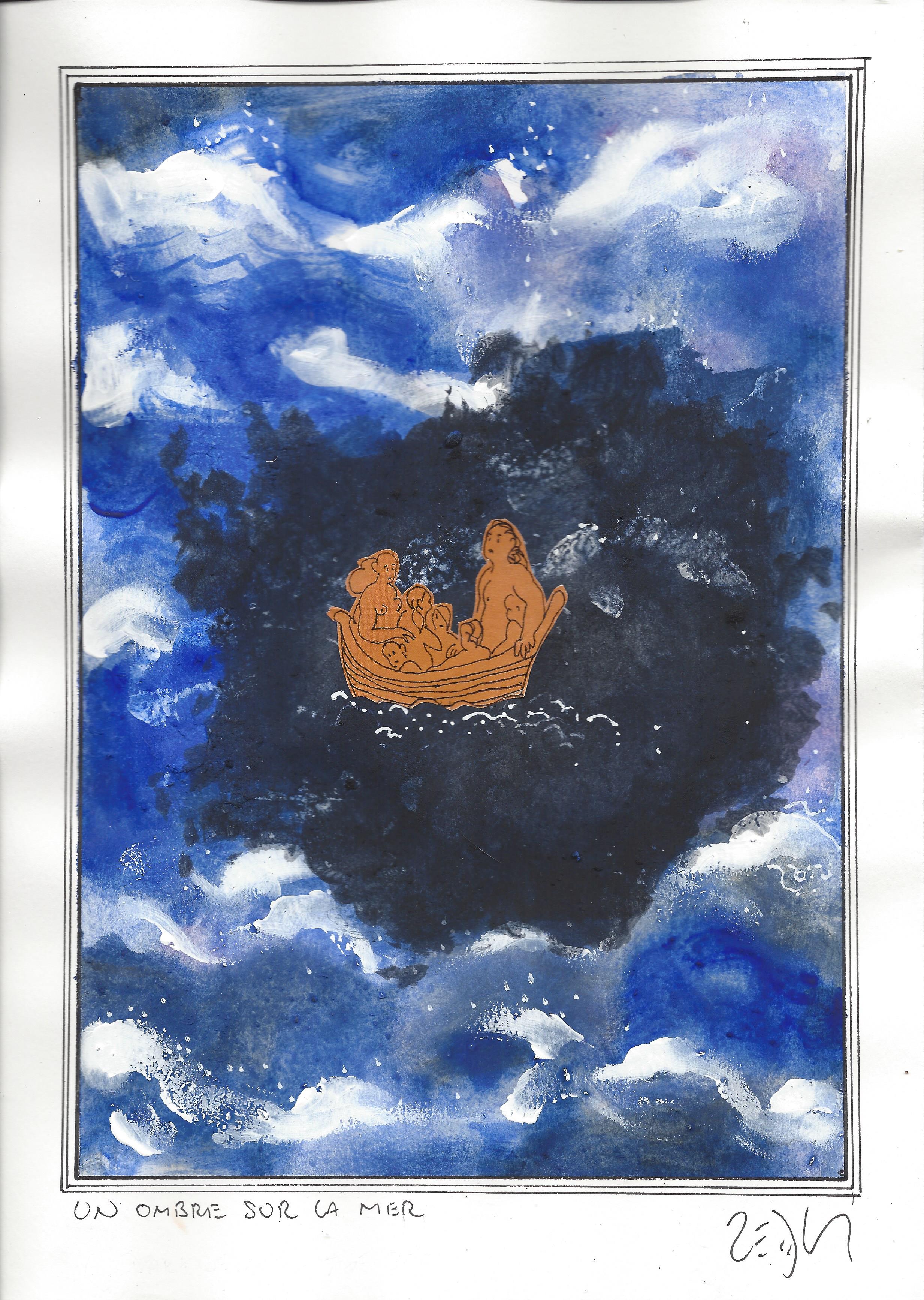 « A darkness on the sea – Un ombre sur la mer »