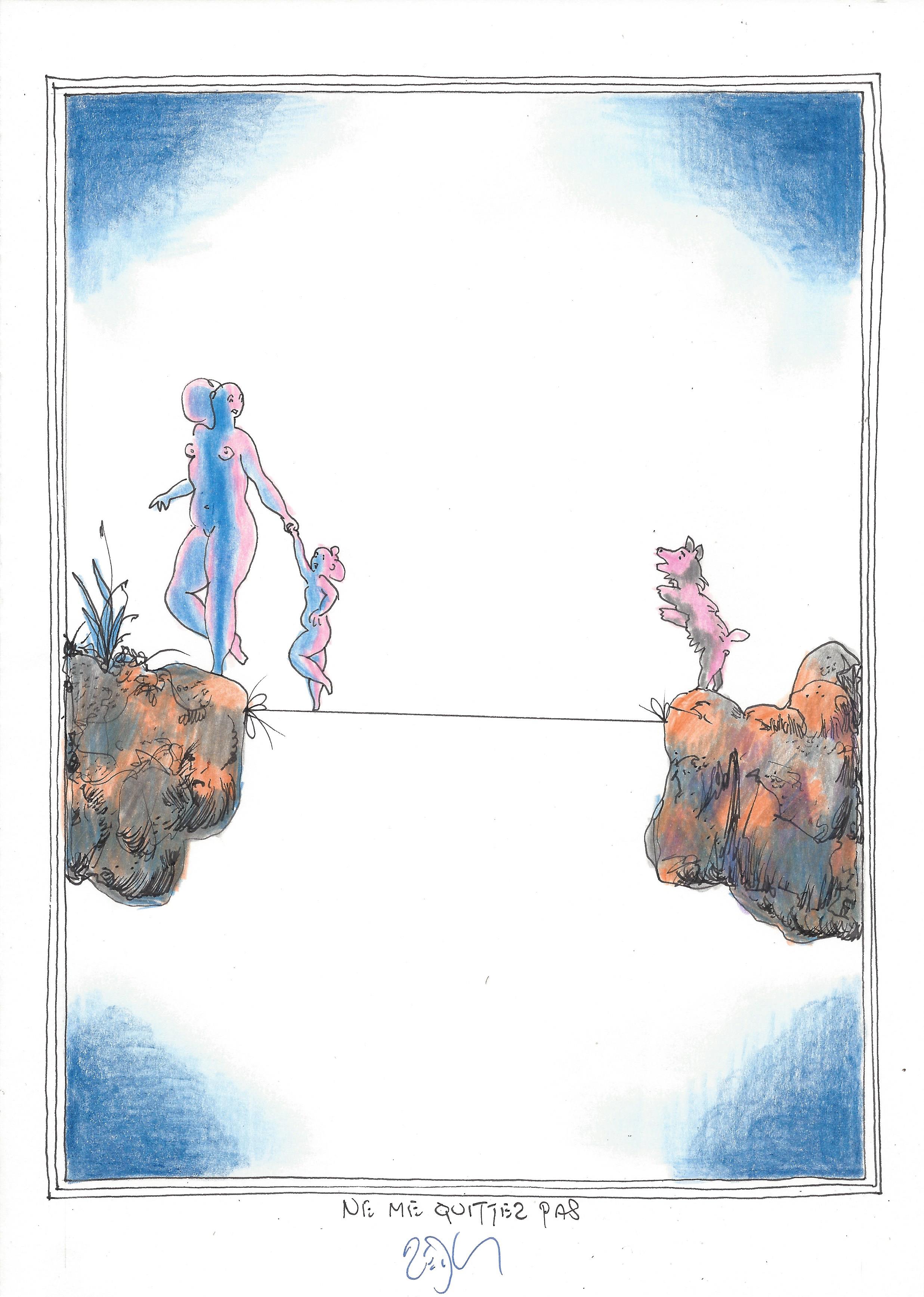 « Don’t leave me – Ne me quittez pas »