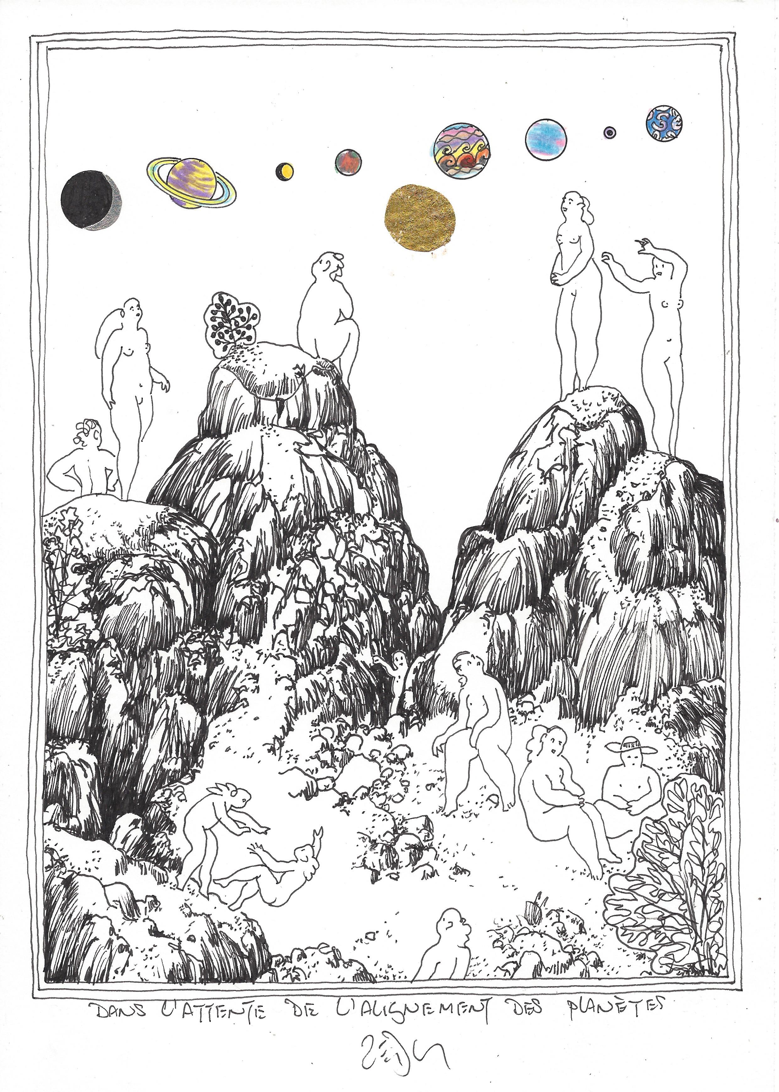 « Waiting for the planets to align – Dans l’attente de l’alignement des planètes »