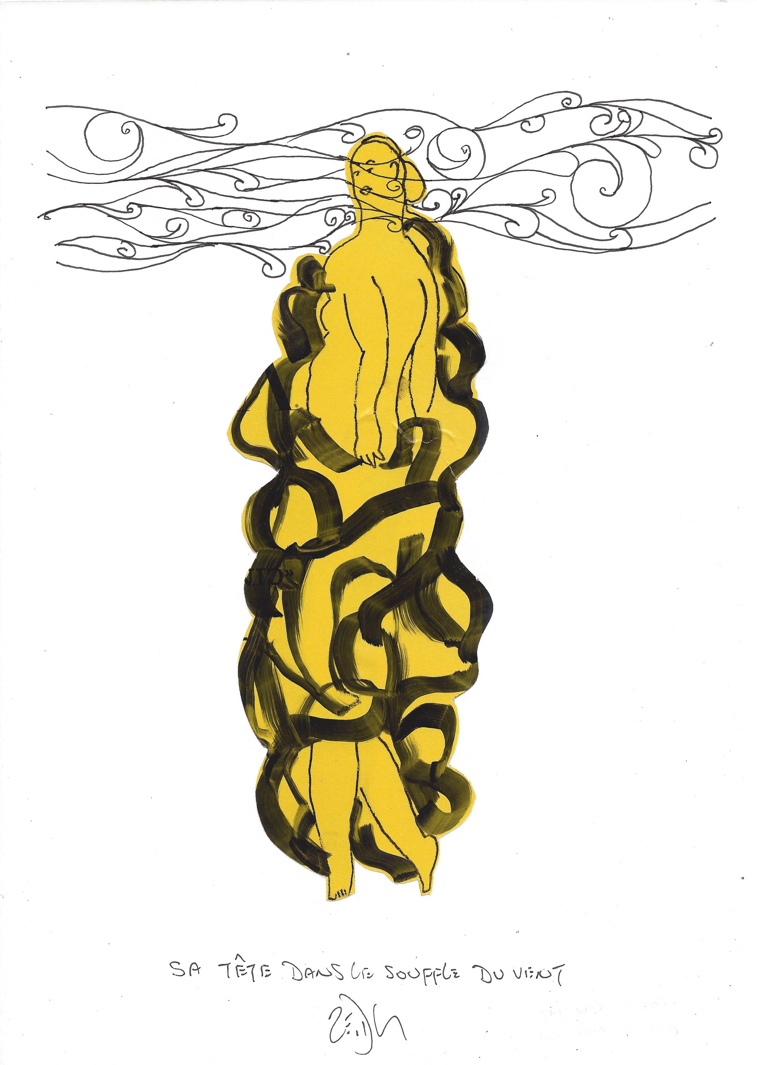 « With her head in the wind – Sa tête dans le souffle du vent »