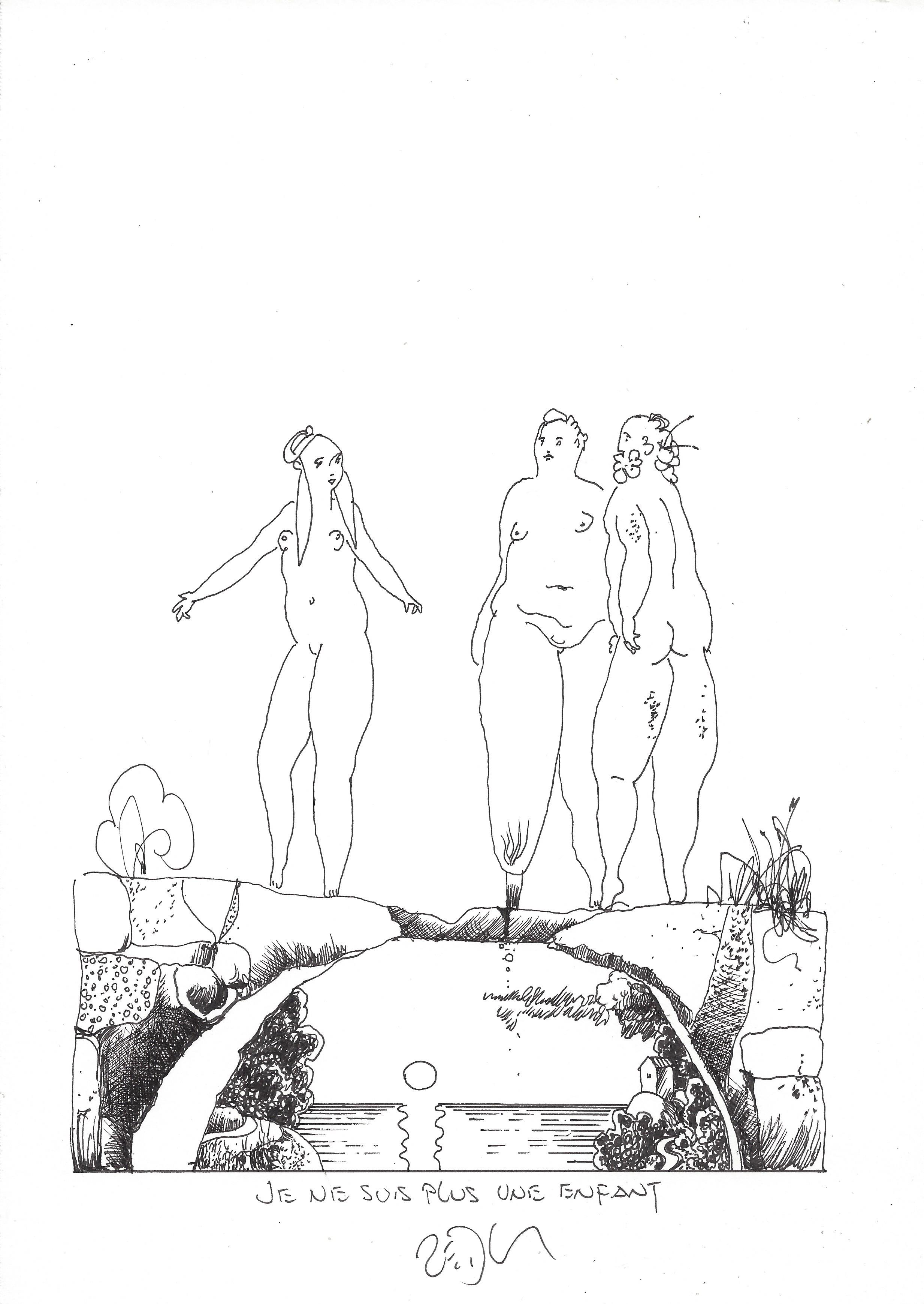 « I am no longer a child – Je ne suis plus une enfant »