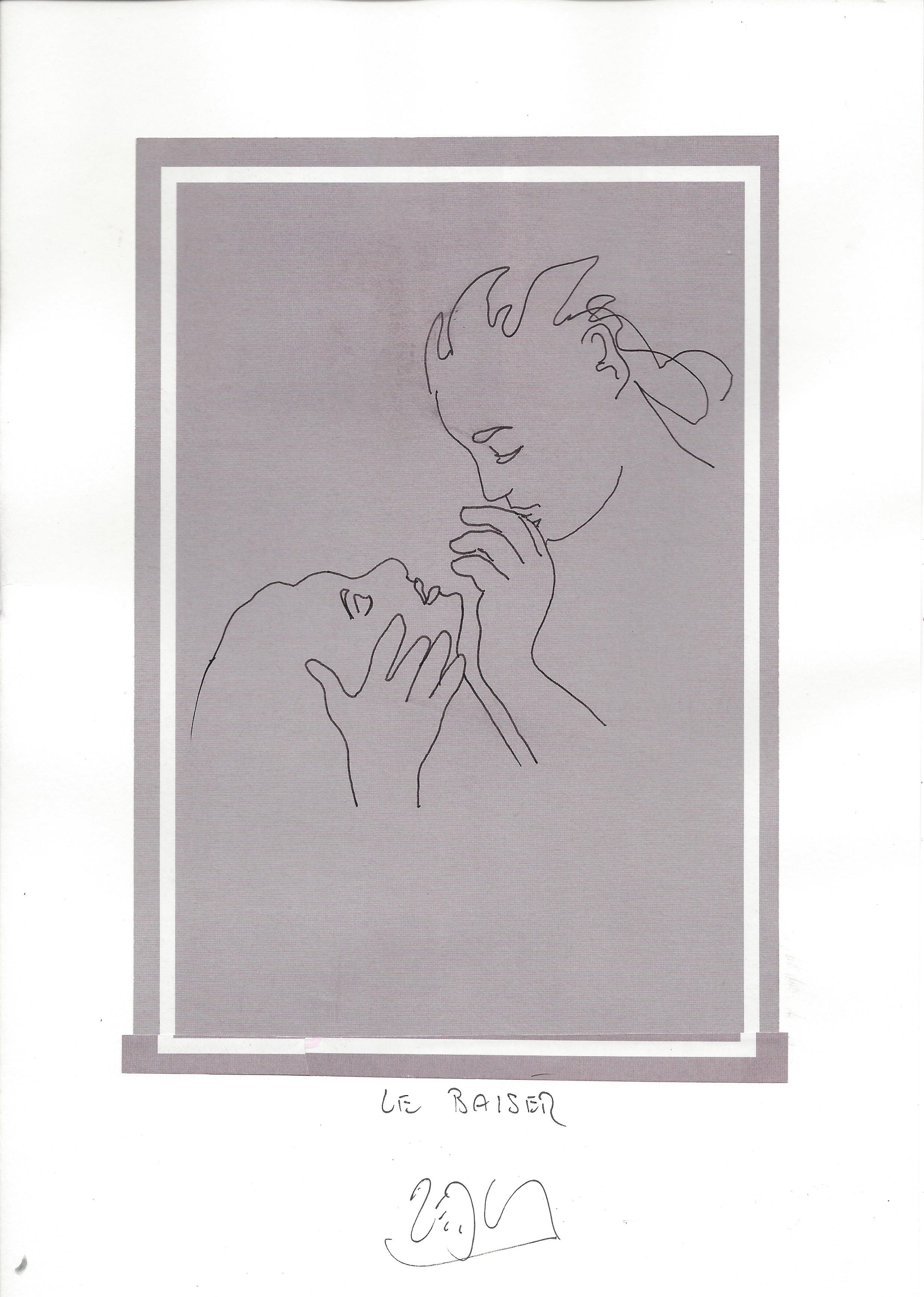 « The kiss – Le baiser »