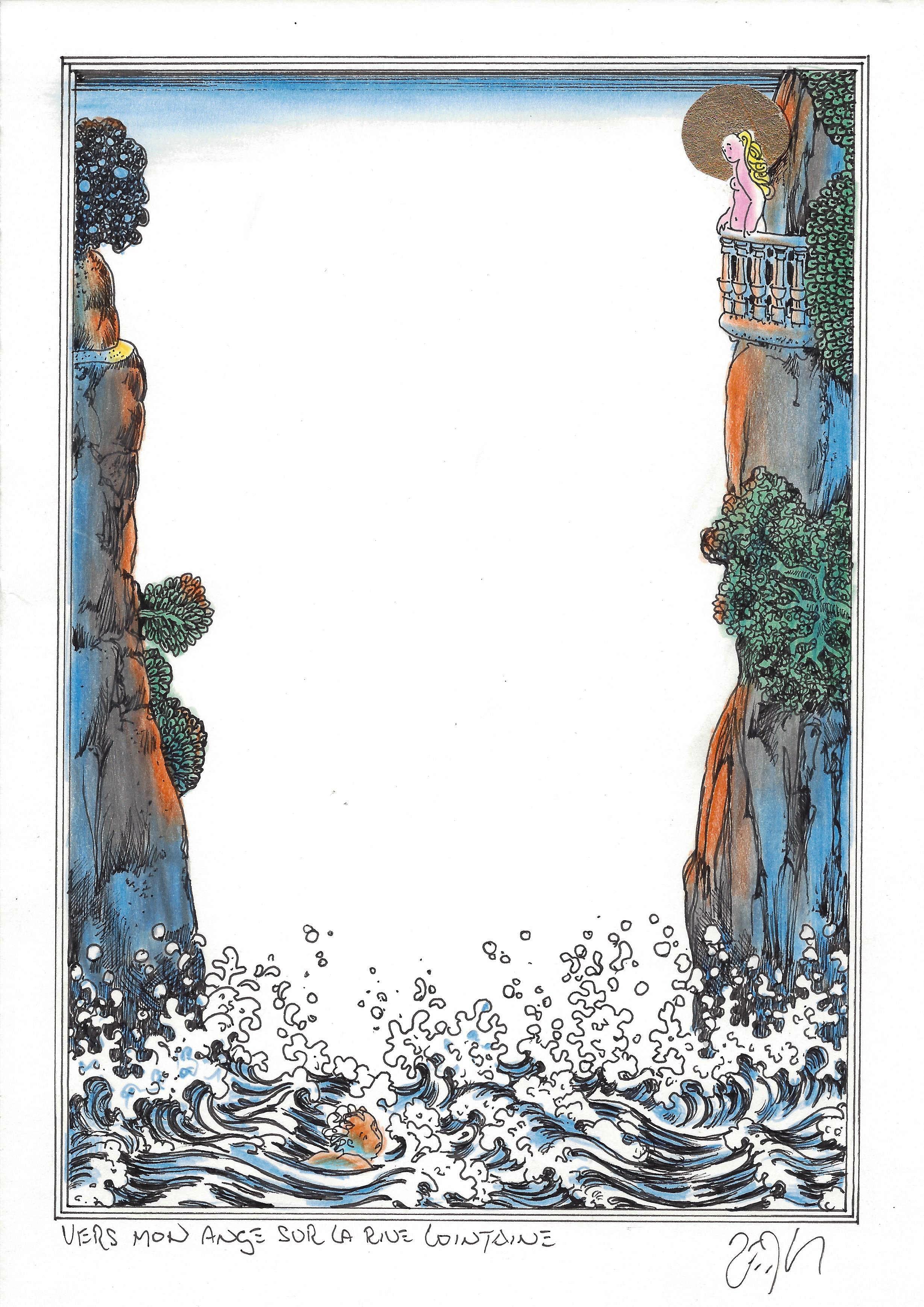 « To my angel on the far shore – Vers mon ange sur la rive lointaine »