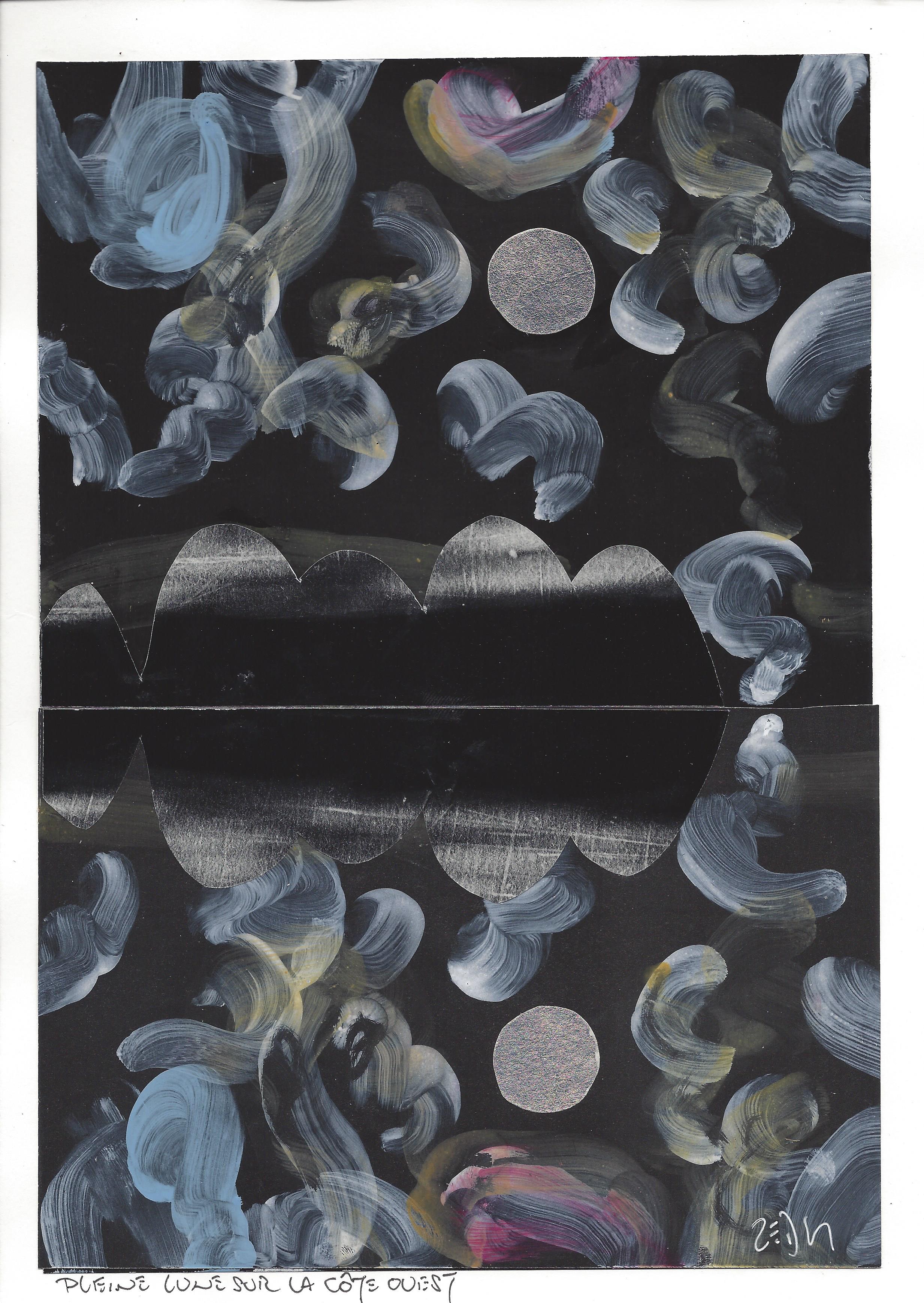 « Full moon over the West Coast – Pleine lune sur la Côte Ouest »