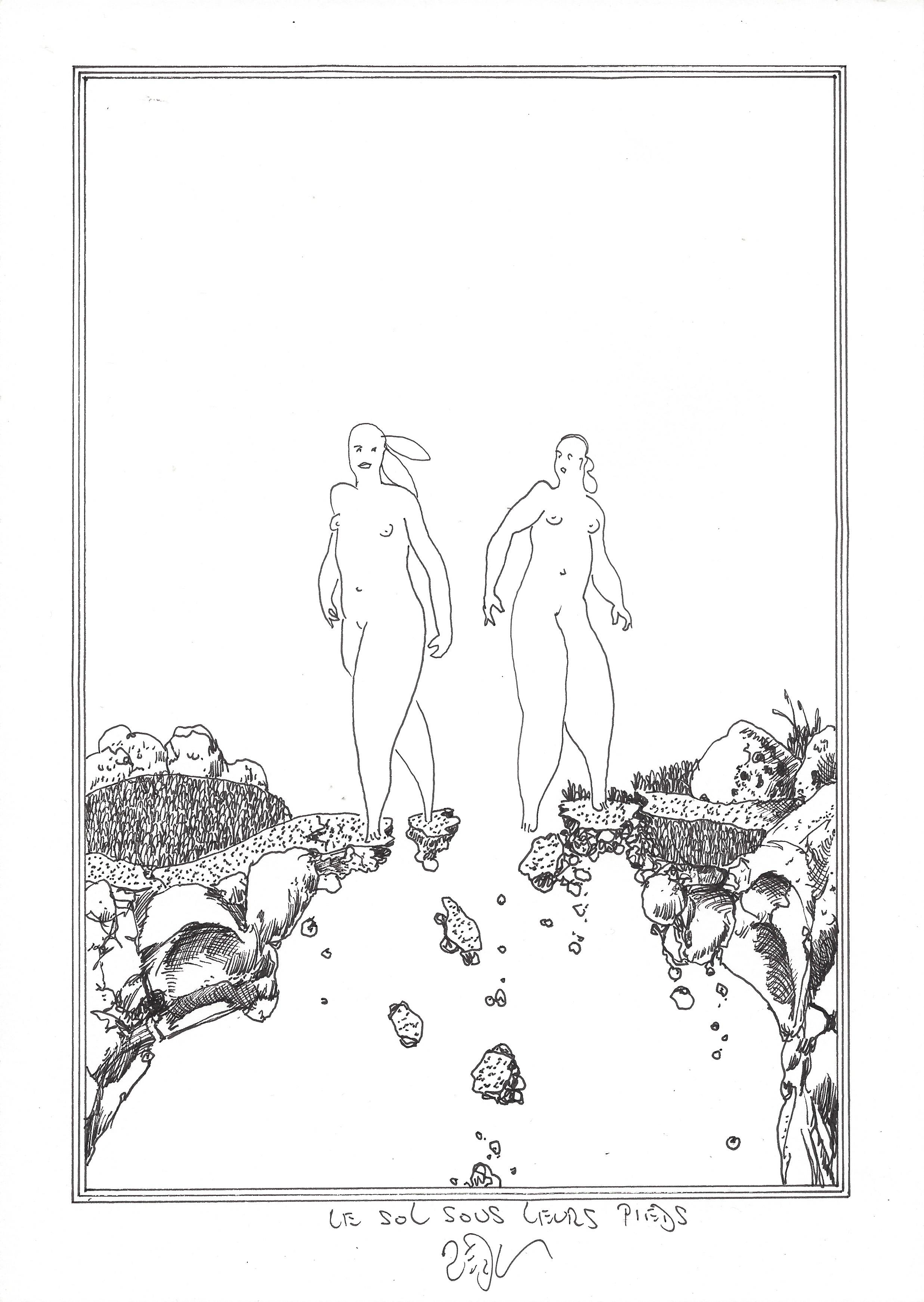 « The ground beneath their feet – Le sol sous leurs pieds »