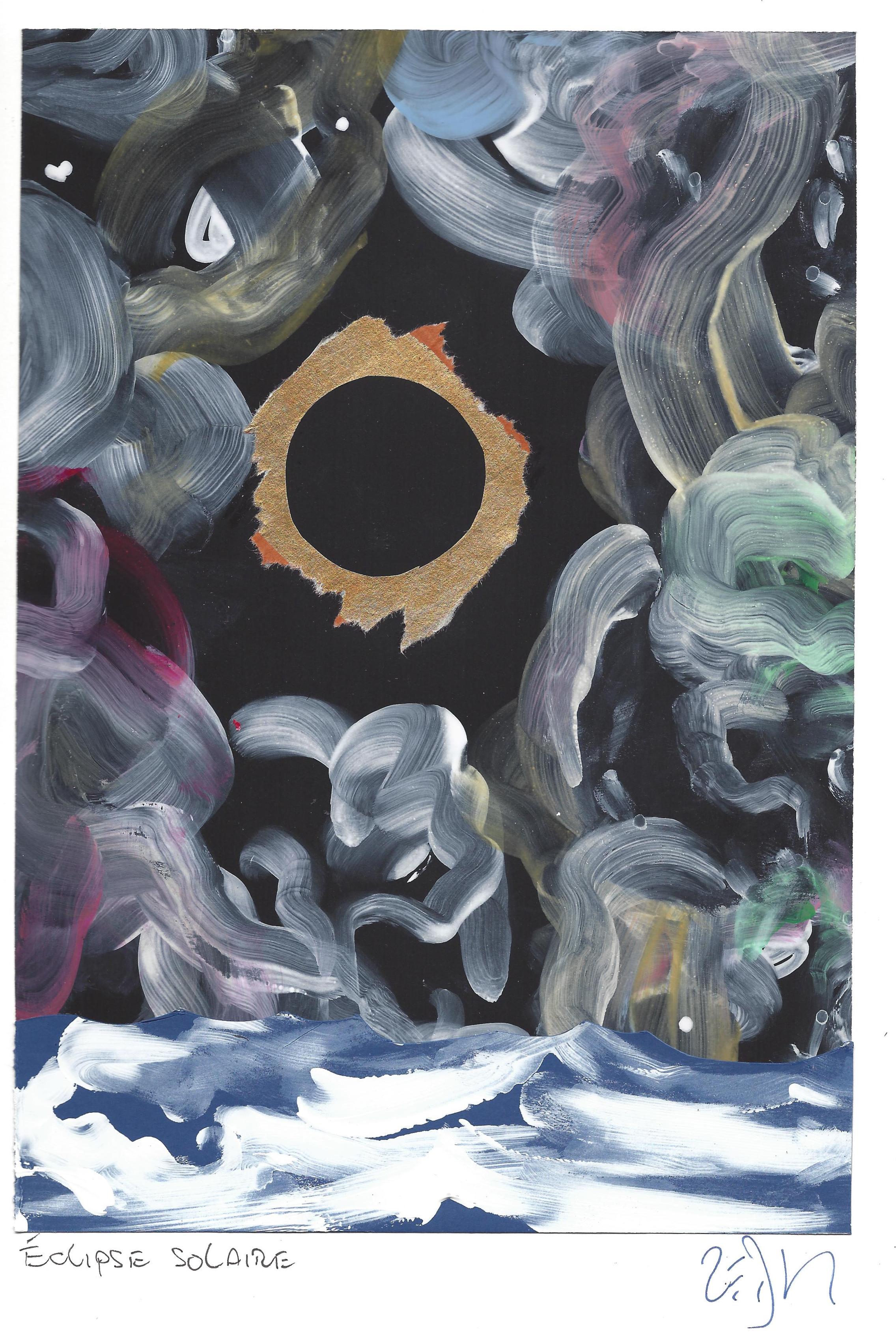 « Solar eclipse – Eclipse solaire »