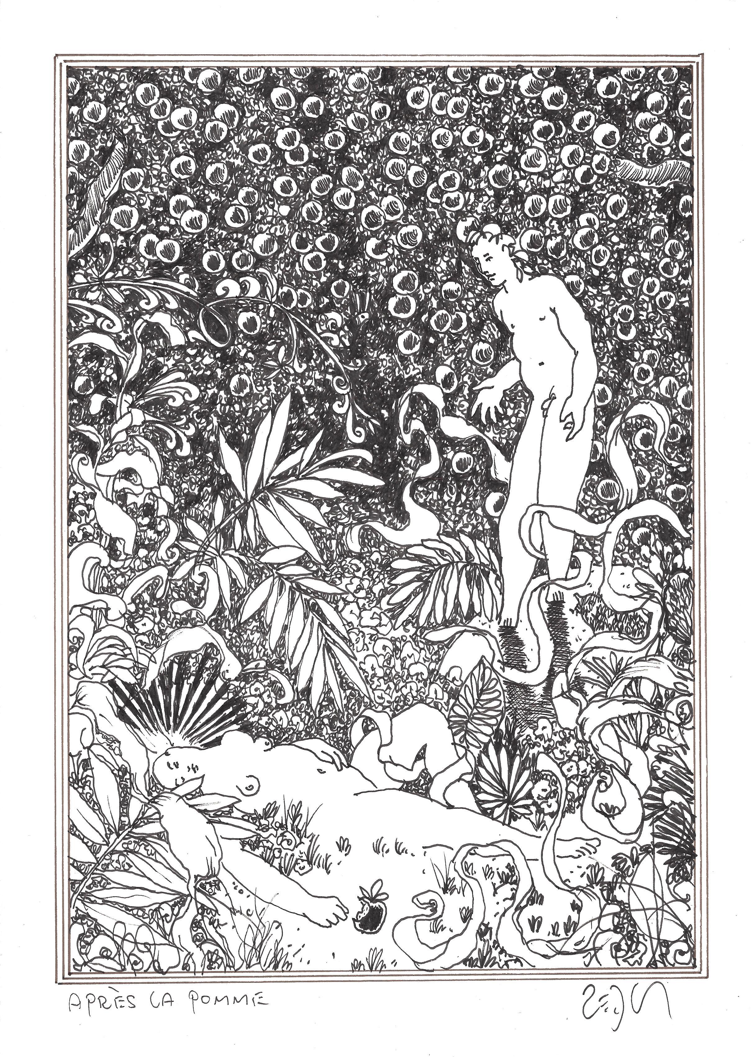 « After the apple – Après la pomme »