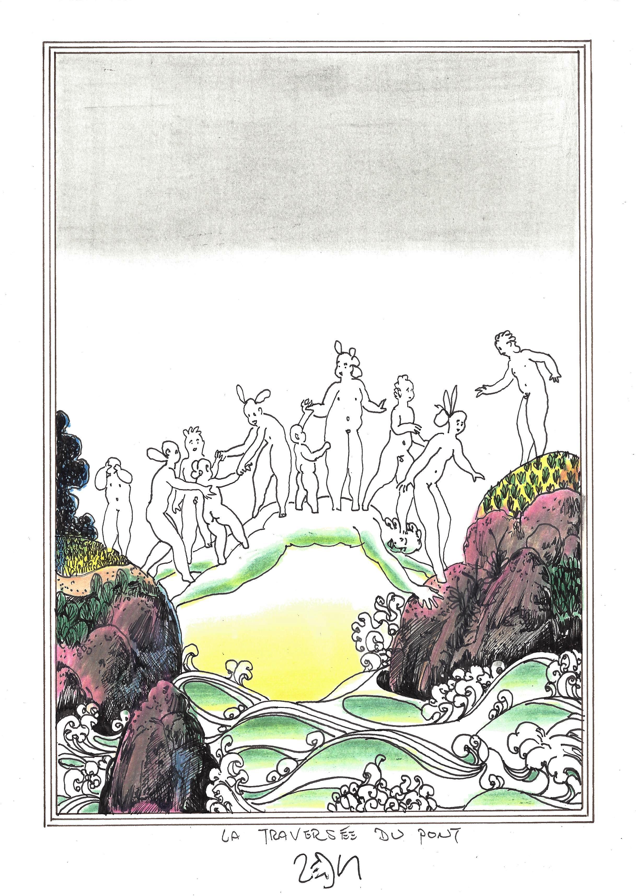 « Over the bridge – La traversée du pont »