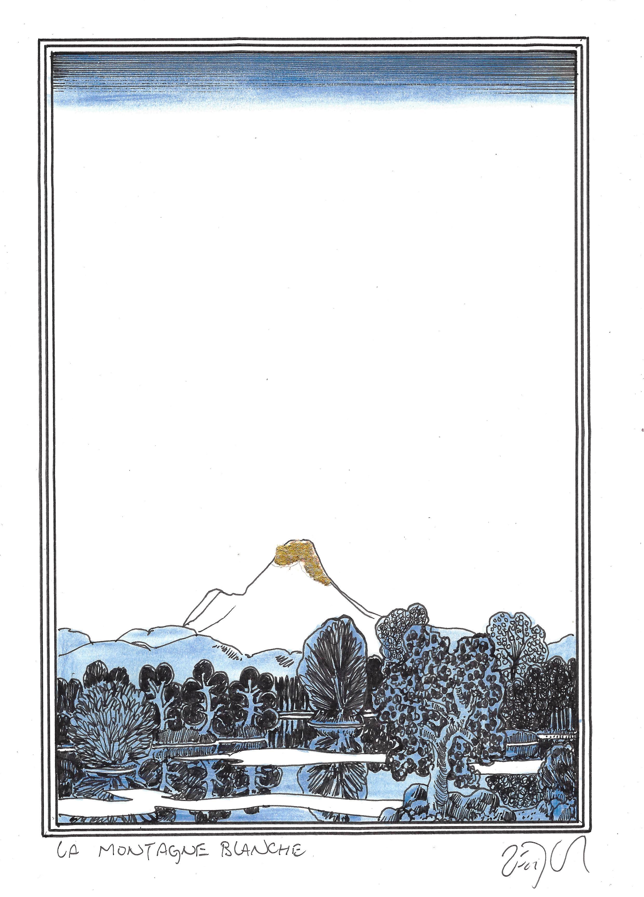 « The white mountain – La montagne blanche »