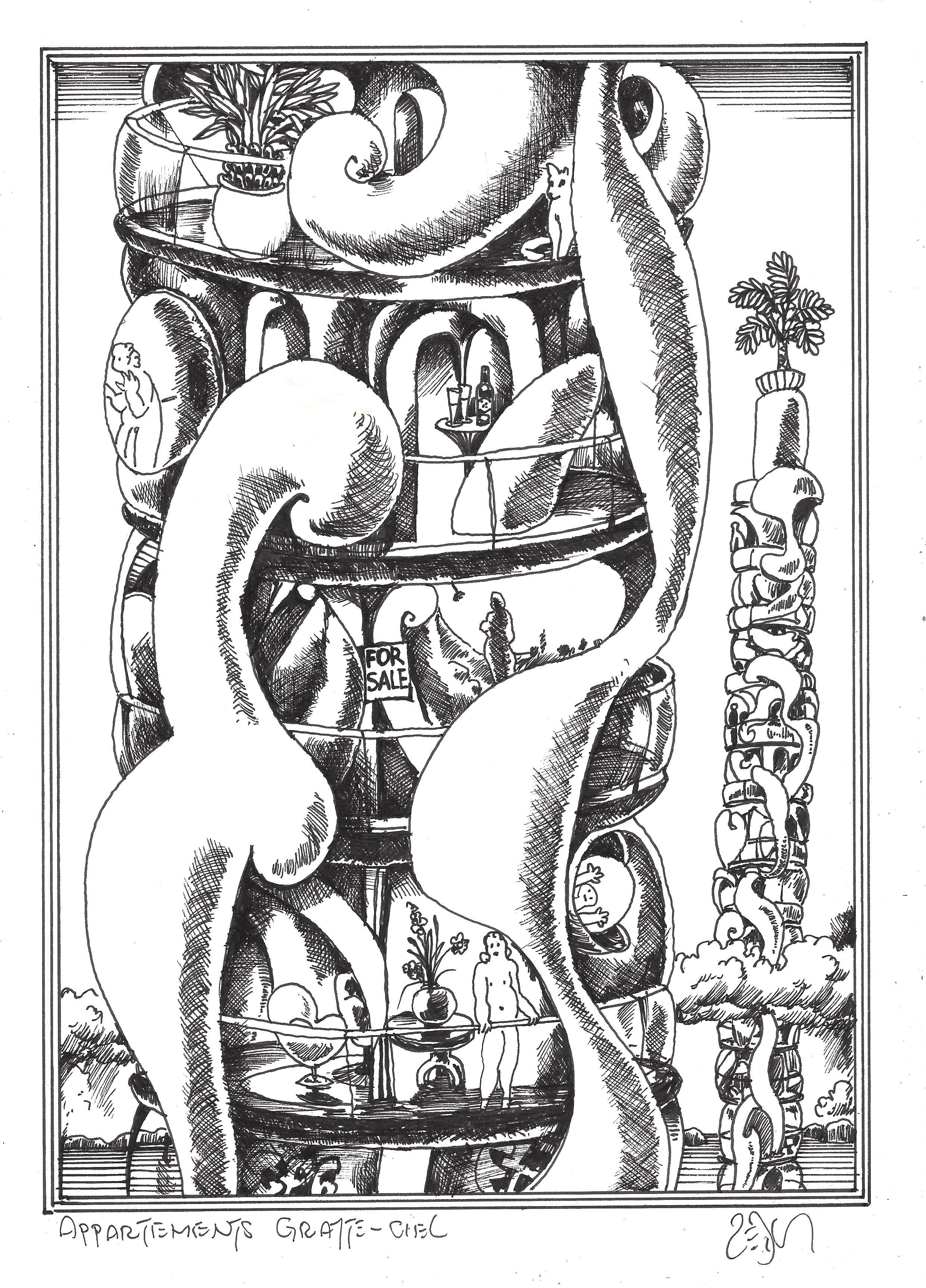 « Mile high apartments – Appartements gratte-ciel »