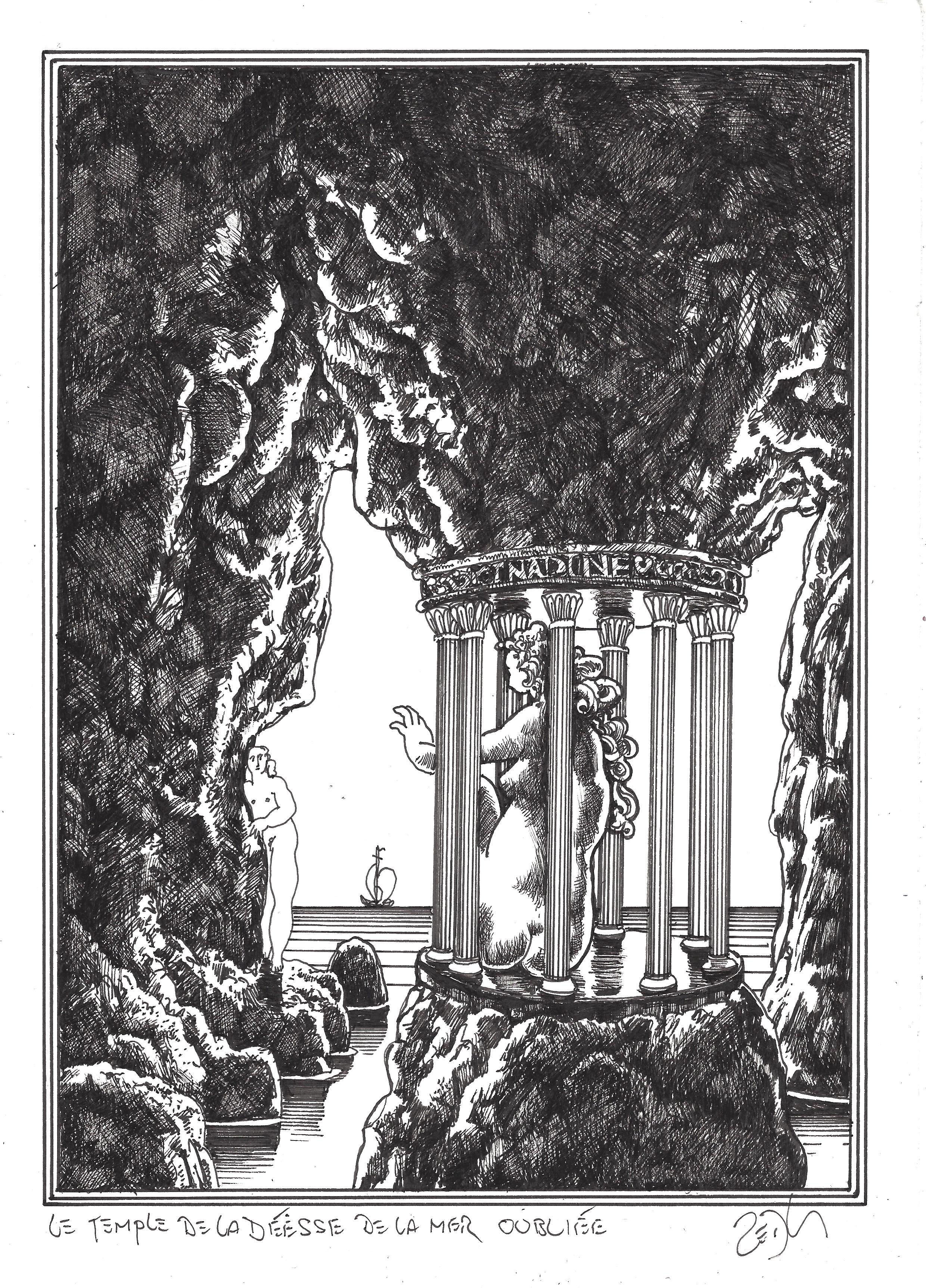 « Temple of the forgotten sea goddess – Le temple de la déesse de la mer oubliée »