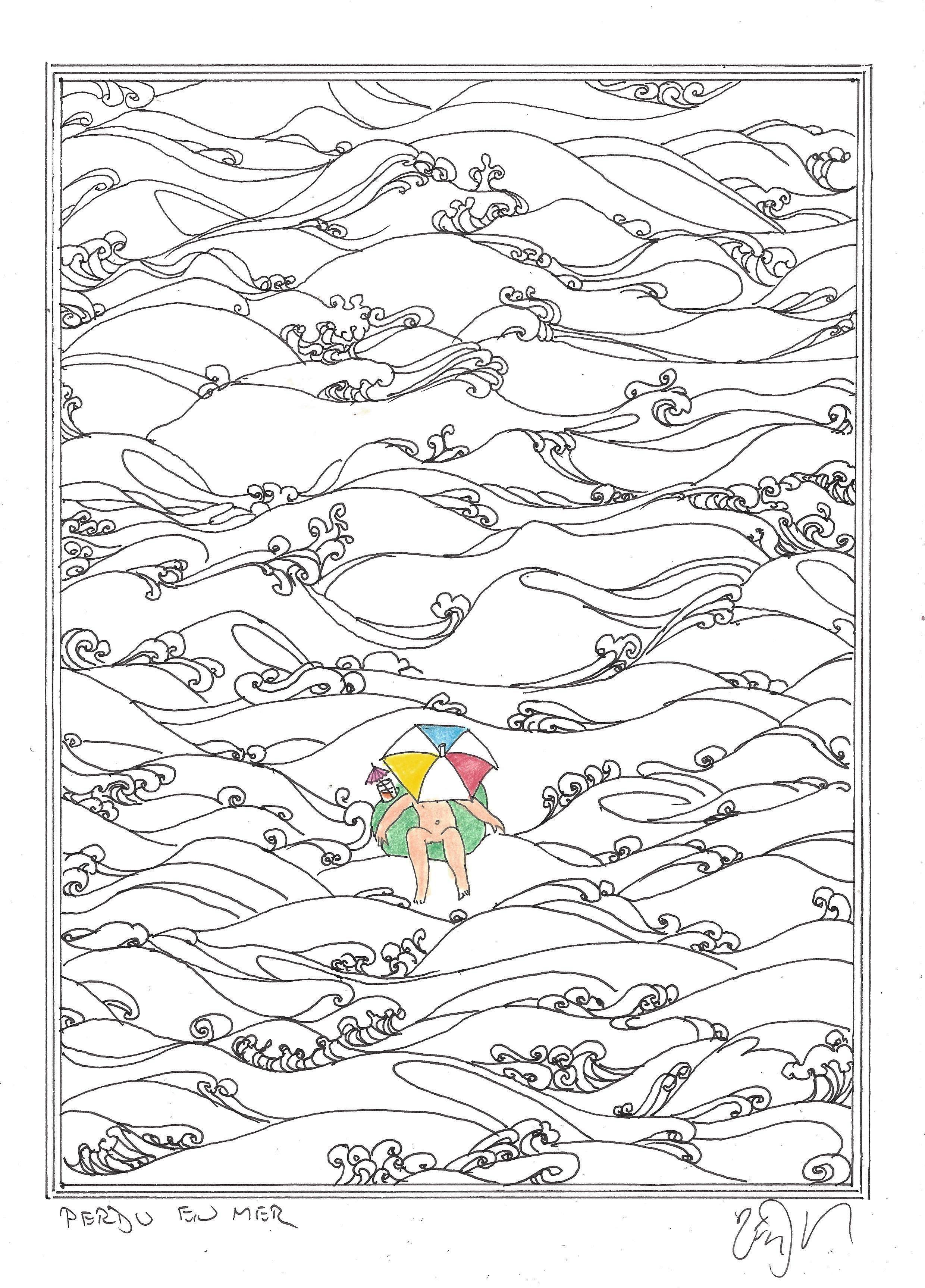 « Lost at sea – Perdu en mer »