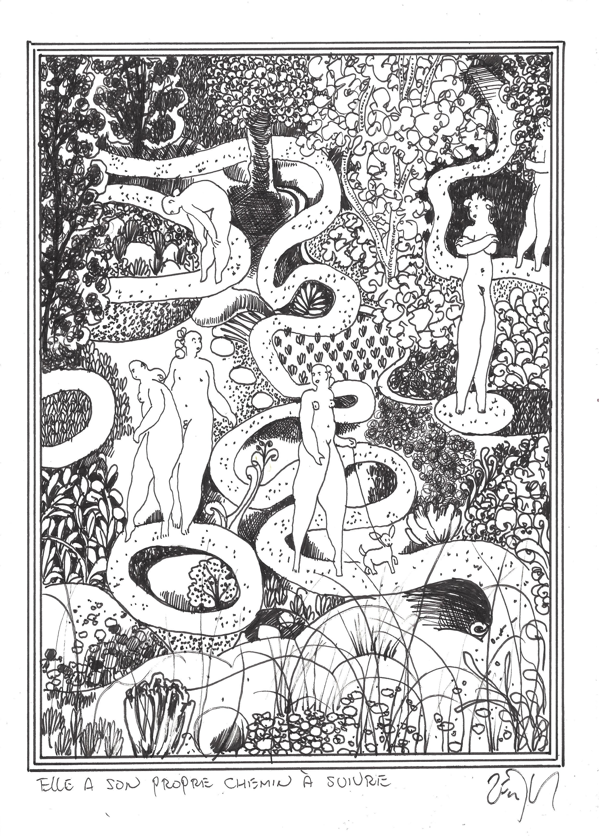 « She has her own way to go – Elle a son propre chemin à suivre »