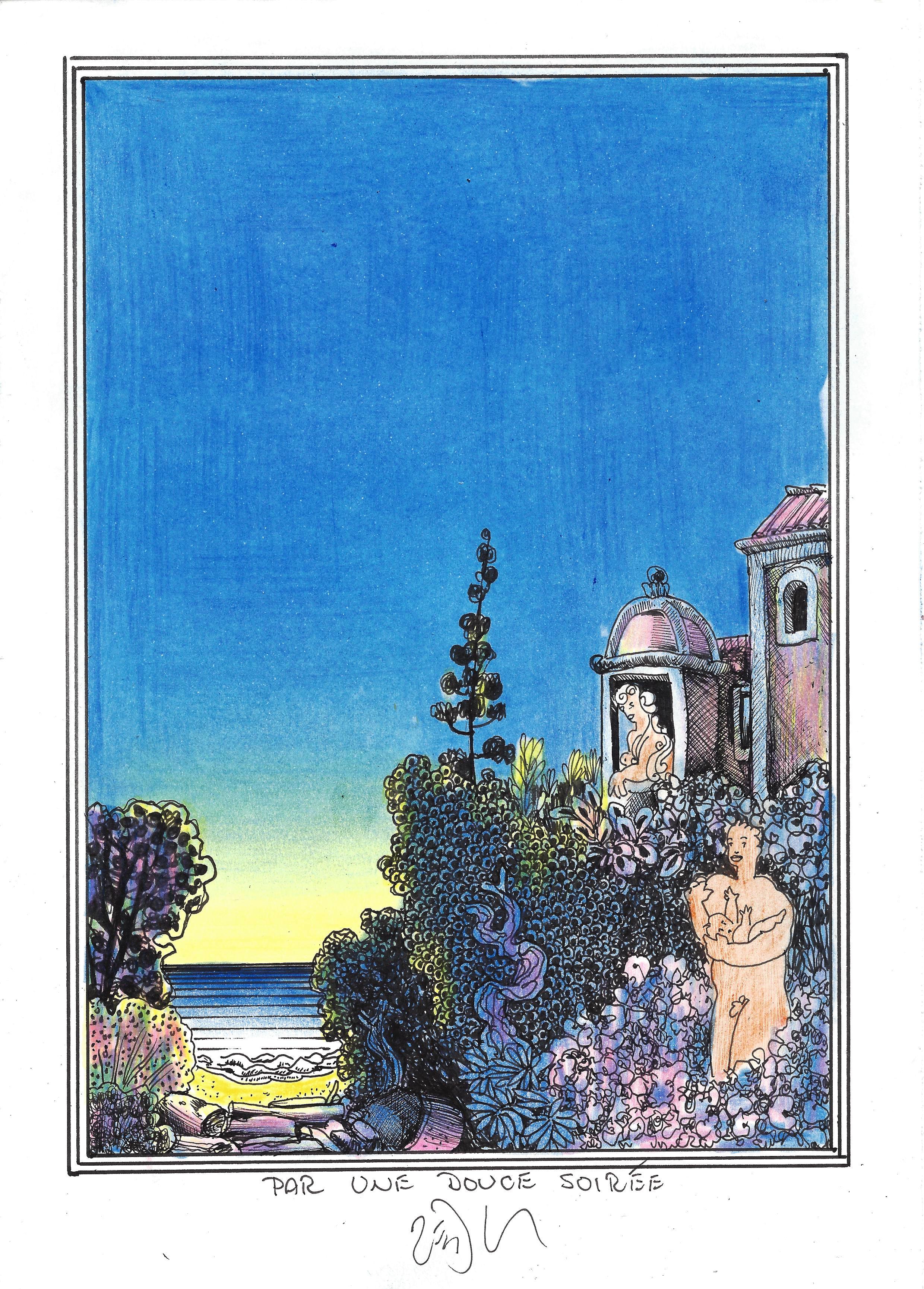 « A lovely evening – Par une douce soirée »