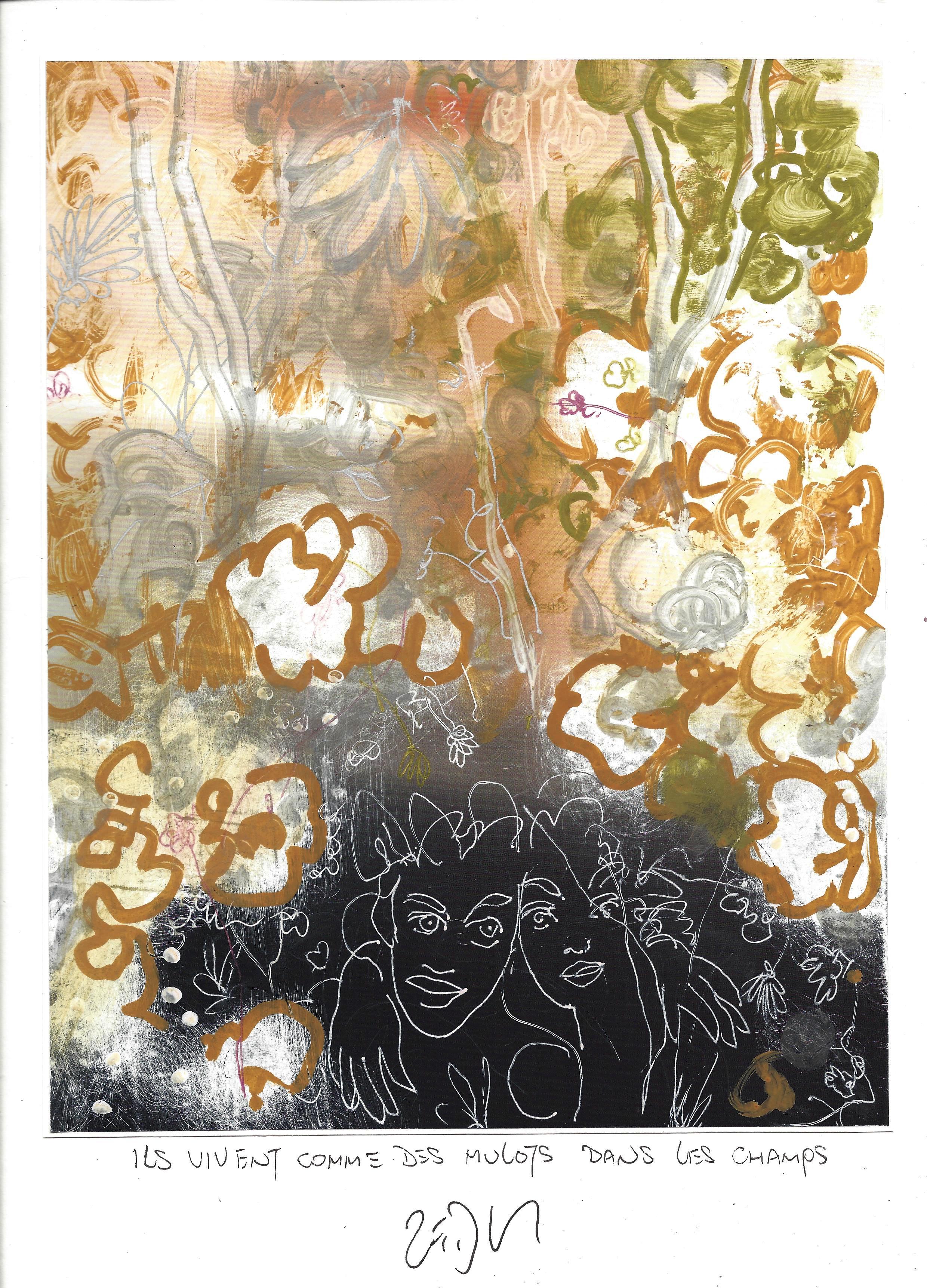 « They lived like mice in the fields – Ils vivent comme des mulots dans les champs »