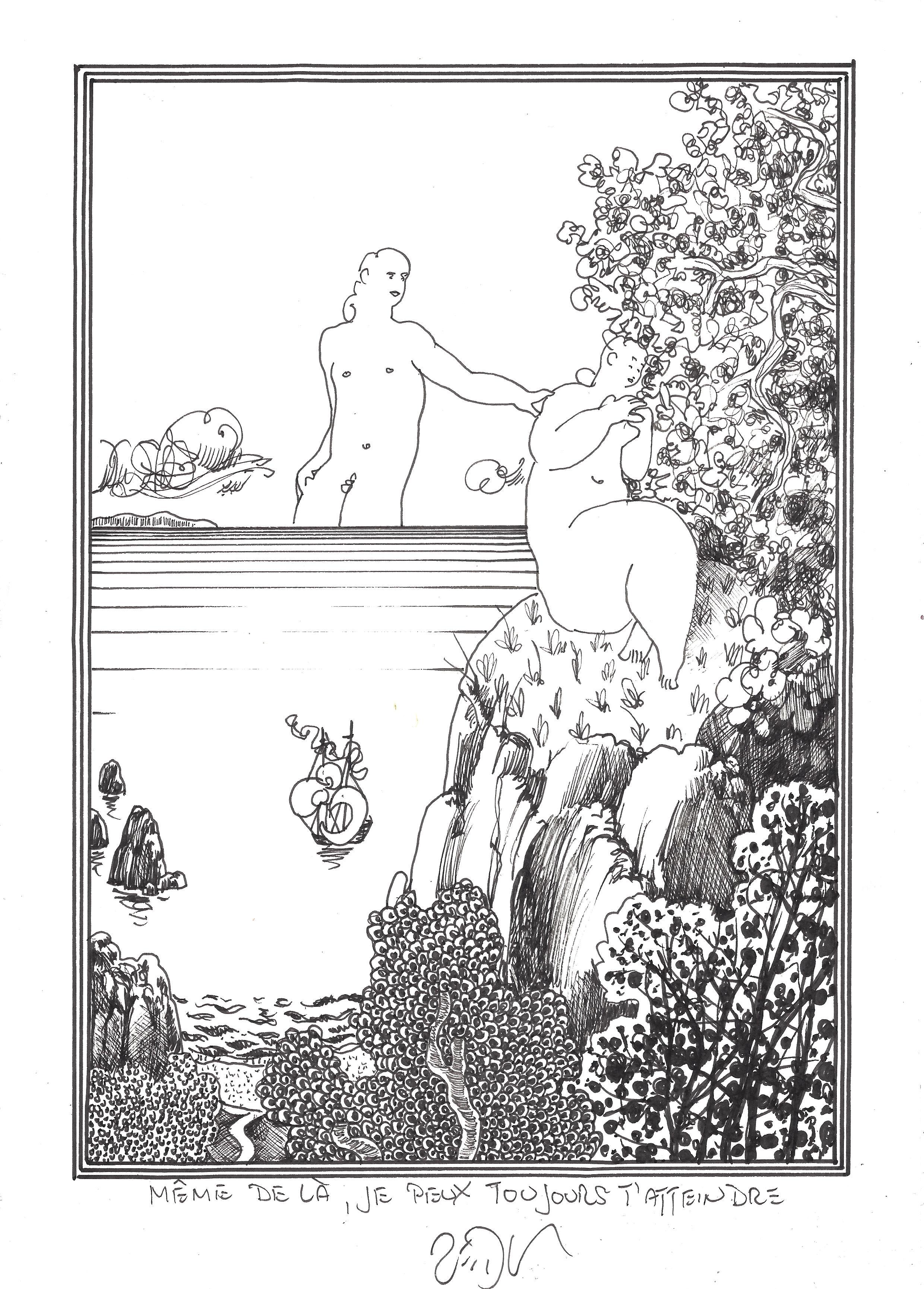 « Even from here, I can still reach you – Même de là, je peux toujours t’atteindre »