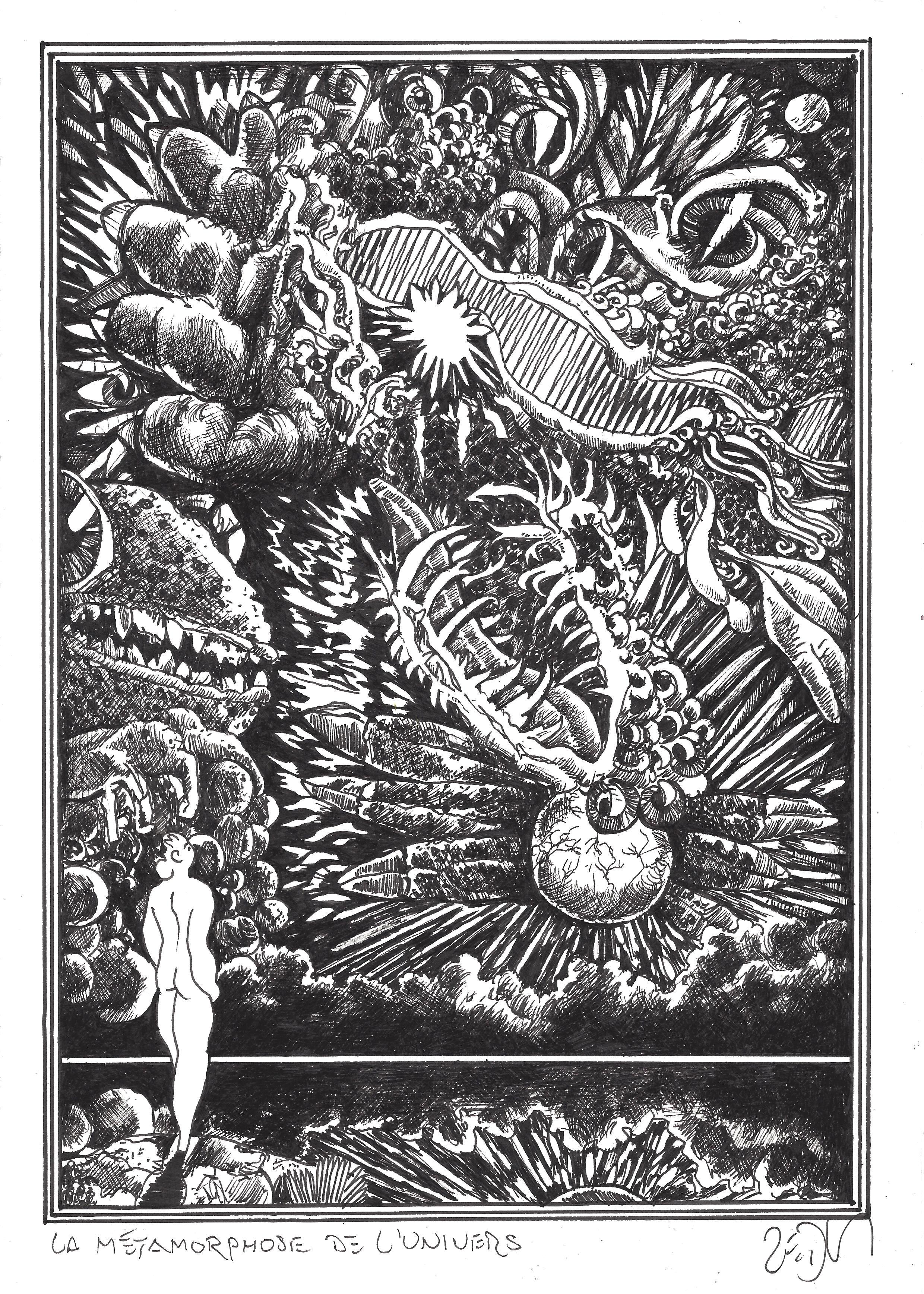 « The metamorphosis of the universe – La métamorphose de l’univers »