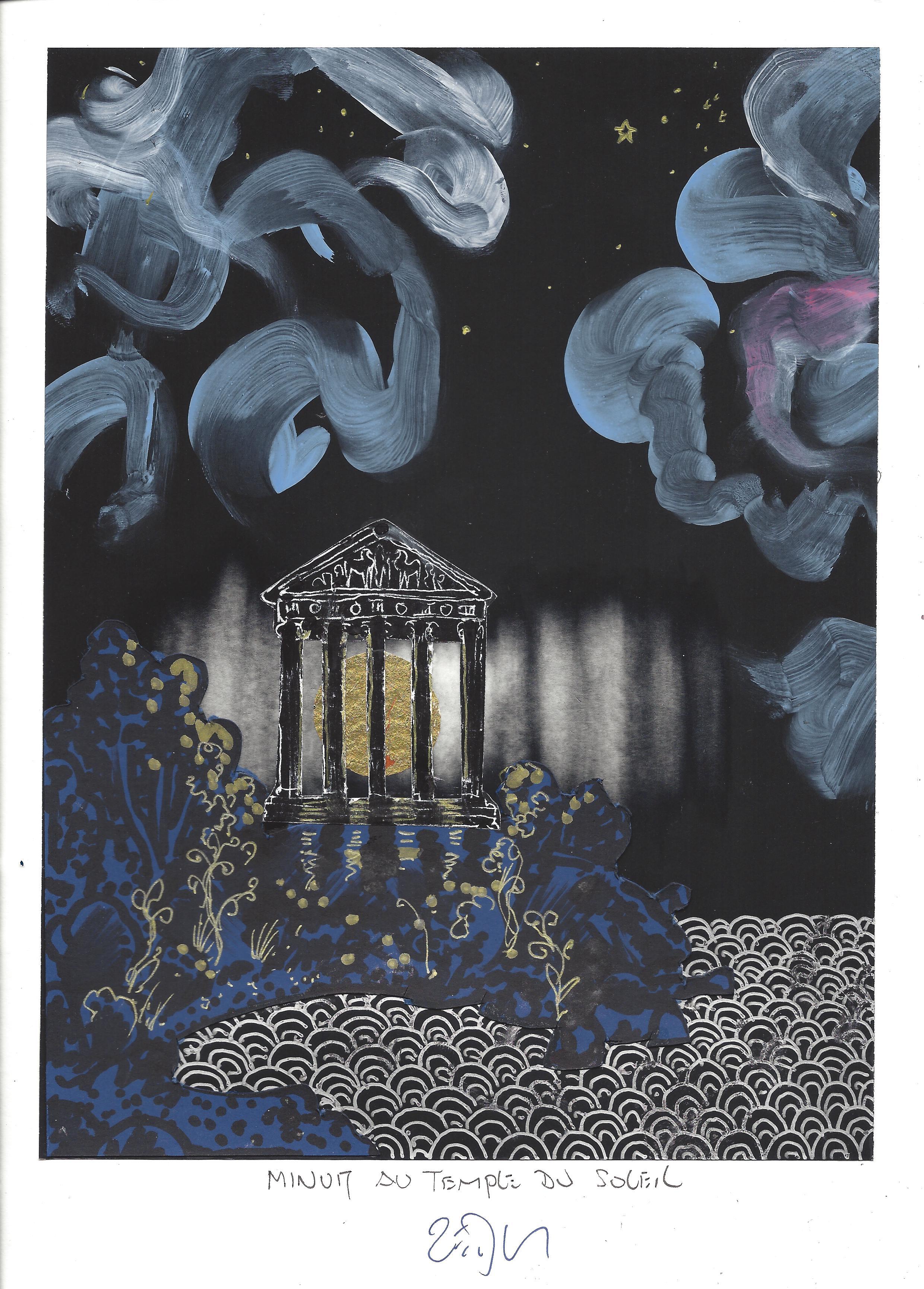 « Midnight at the temple of the sun – Minuit au temple du soleil »