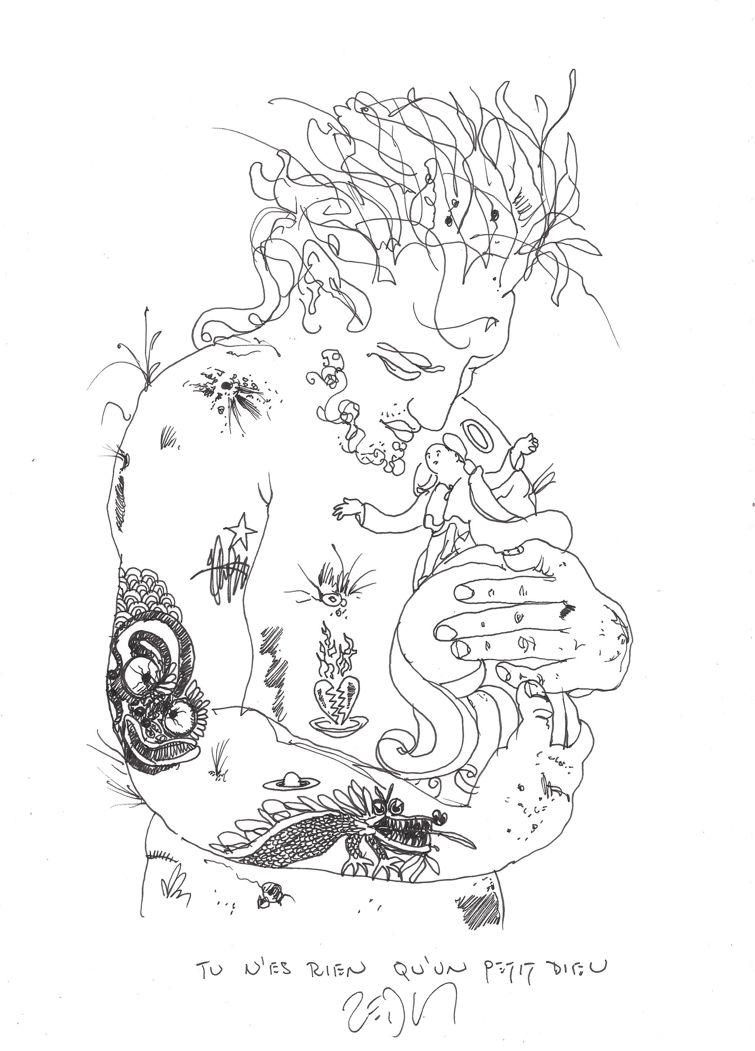 « You are but a little god – Tu n’es rien qu’un petit dieu »