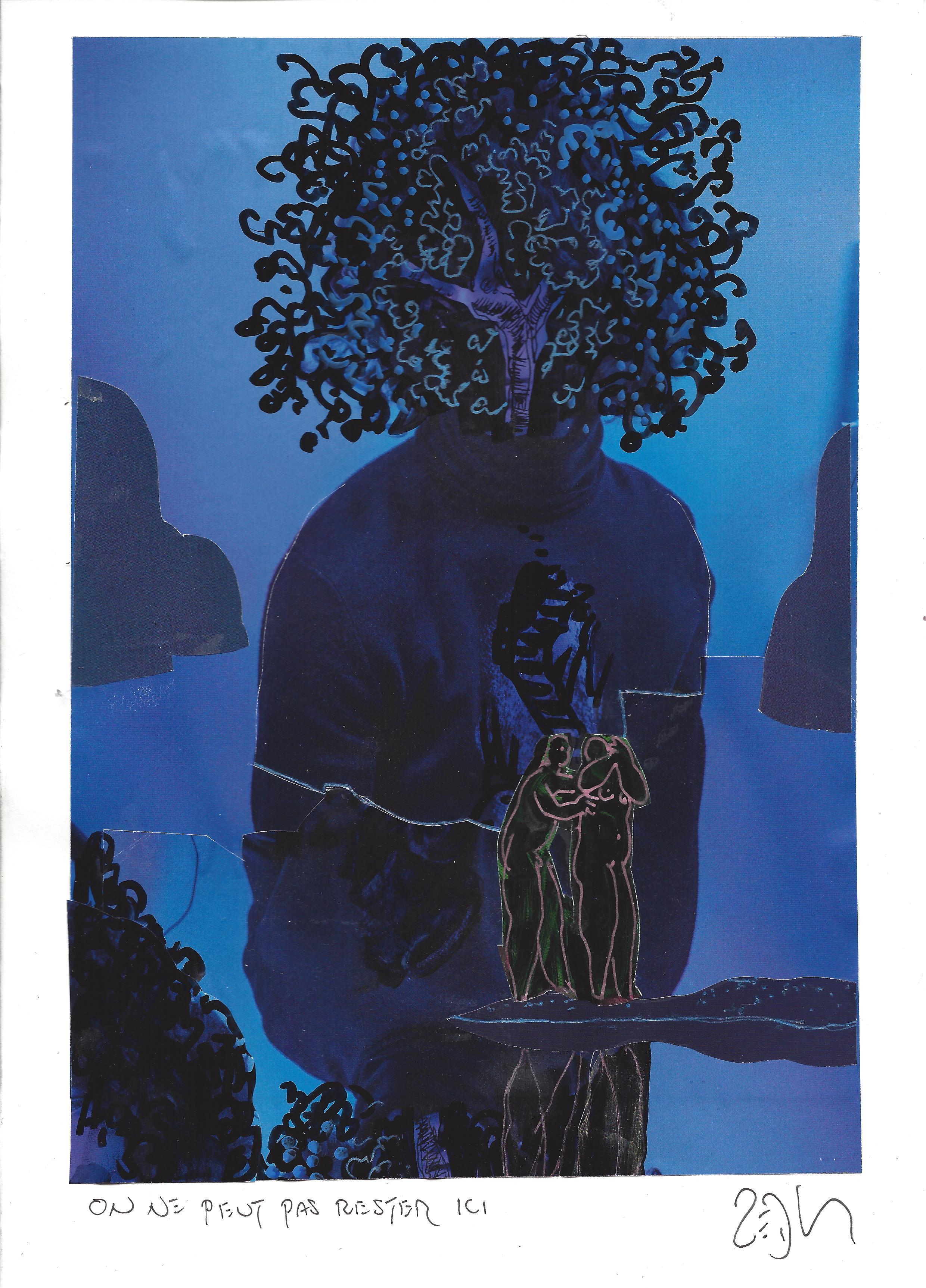 « We can’t stay here – On ne peut pas rester ici »