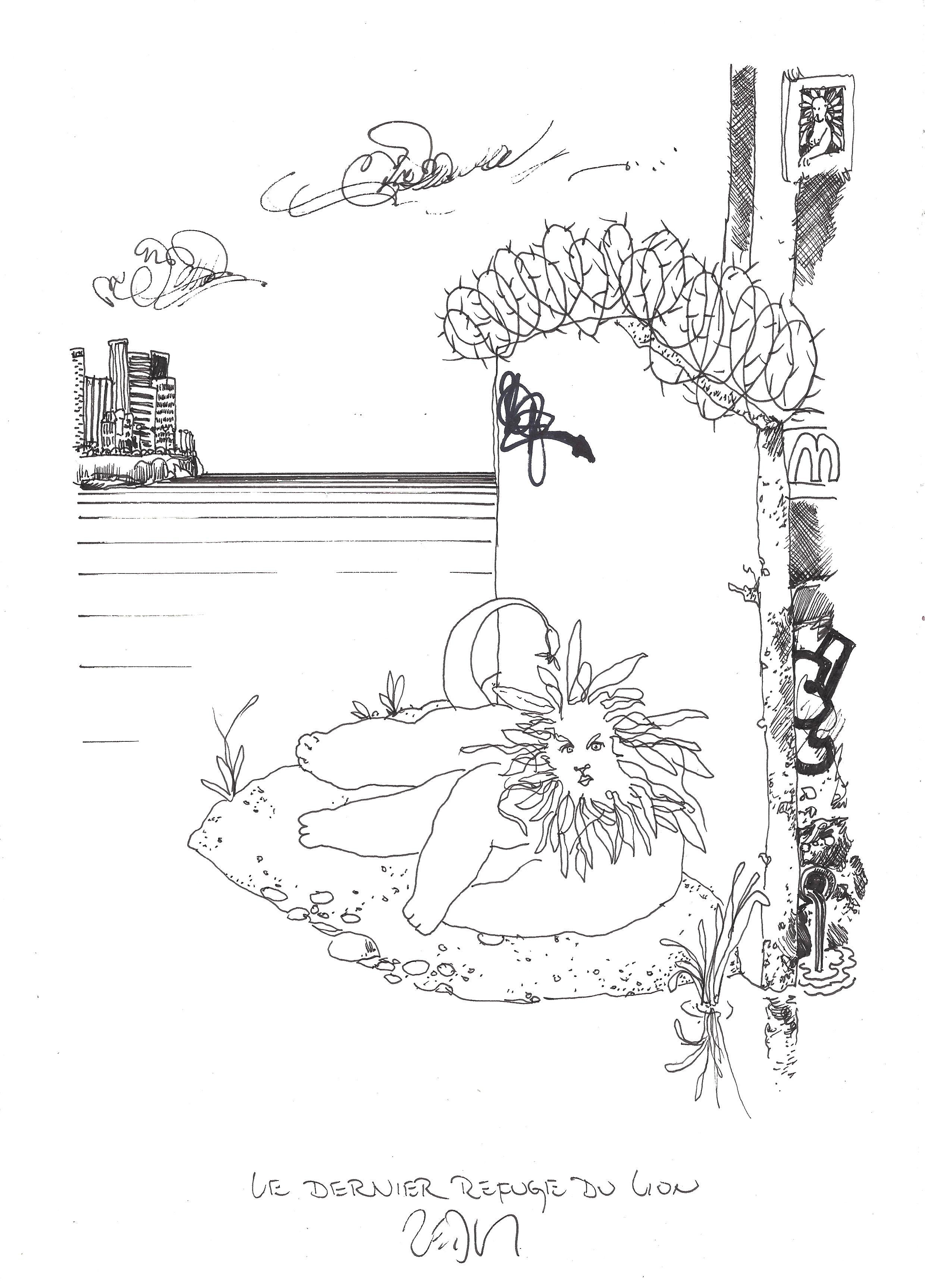 « The lion’s last refuge – Le dernier refuge du lion »