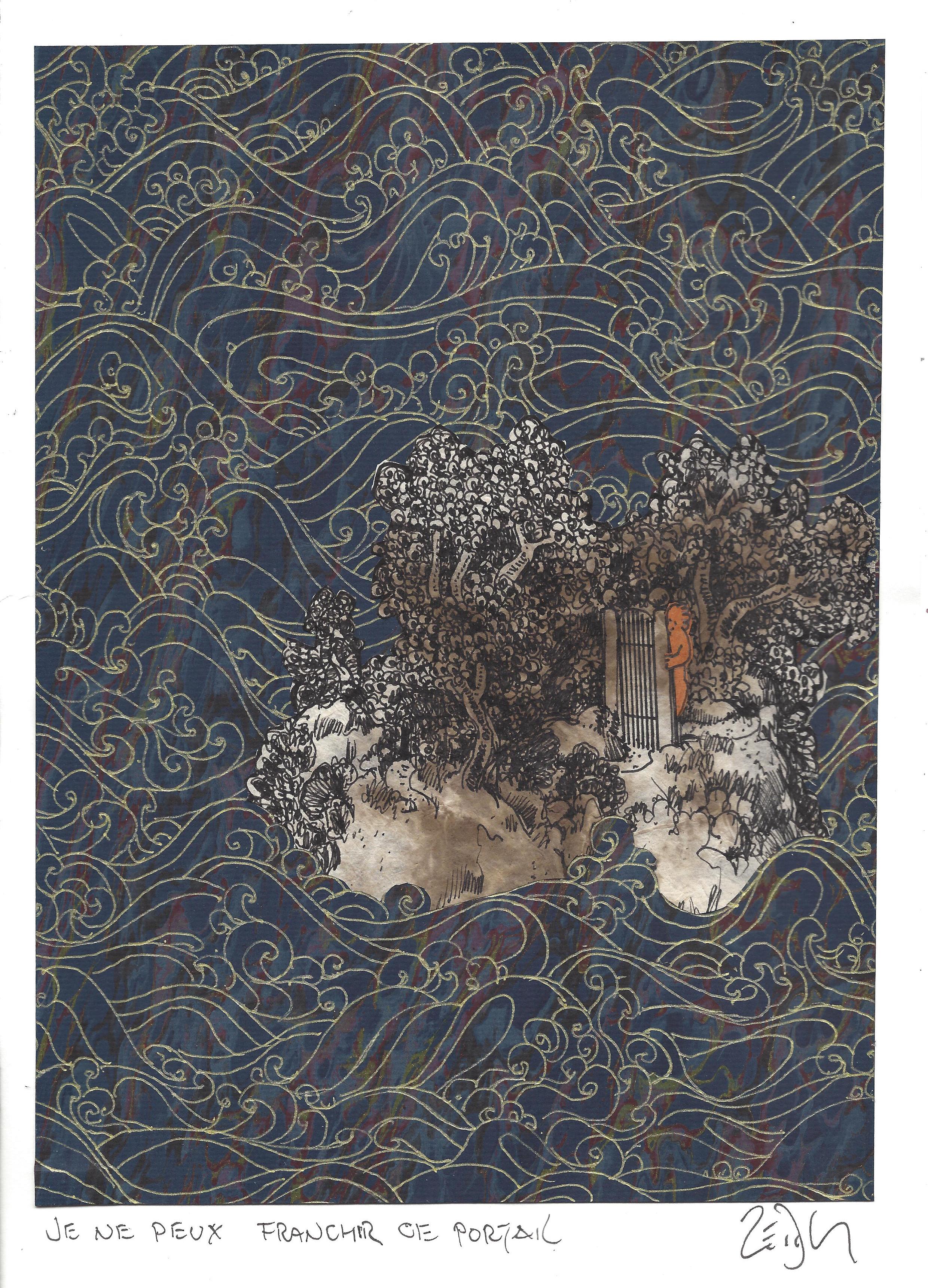 « I can’t get past this gate – Je ne peux franchir ce portail »