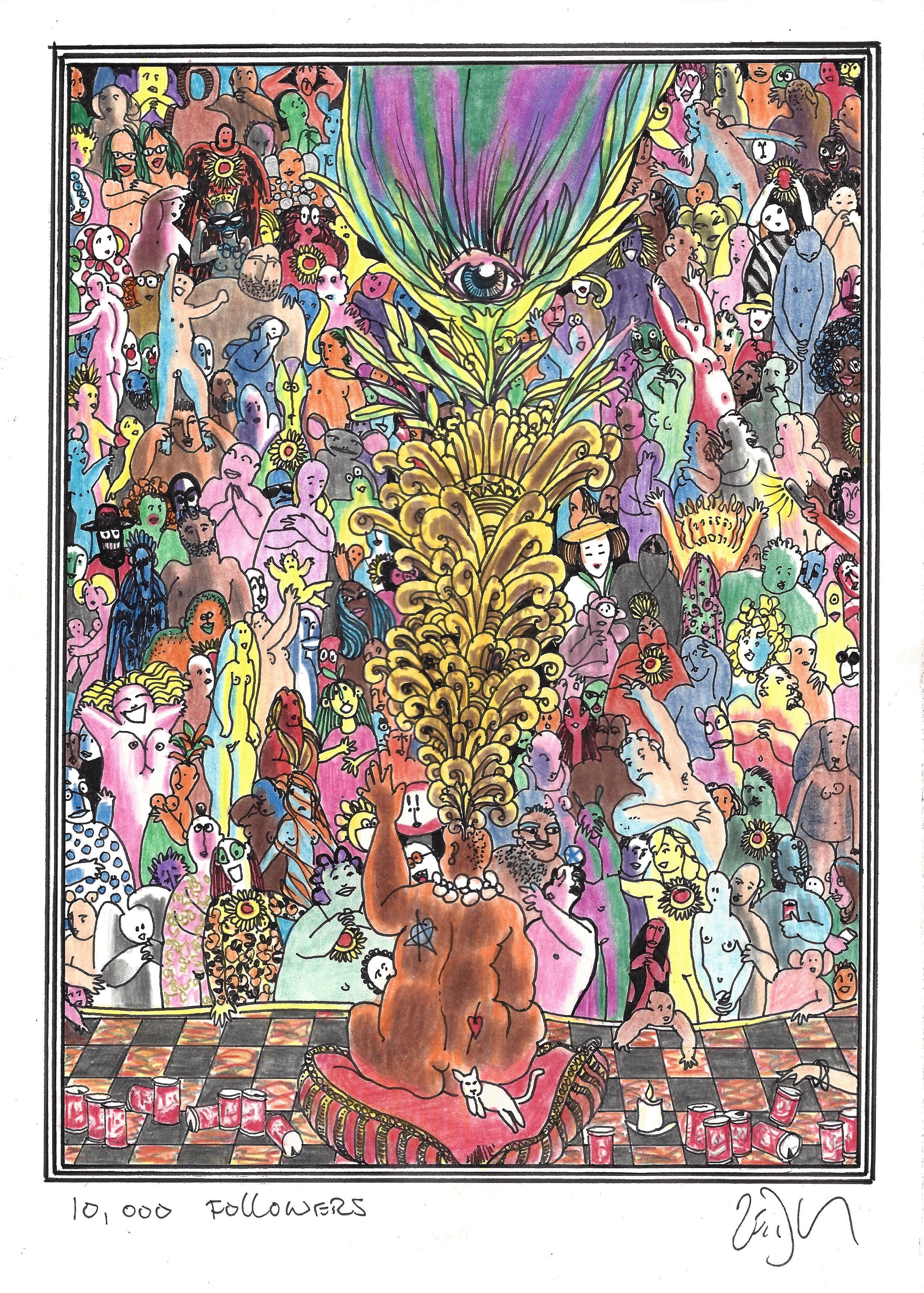 « 10,000 followers – 10,000 adeptes »