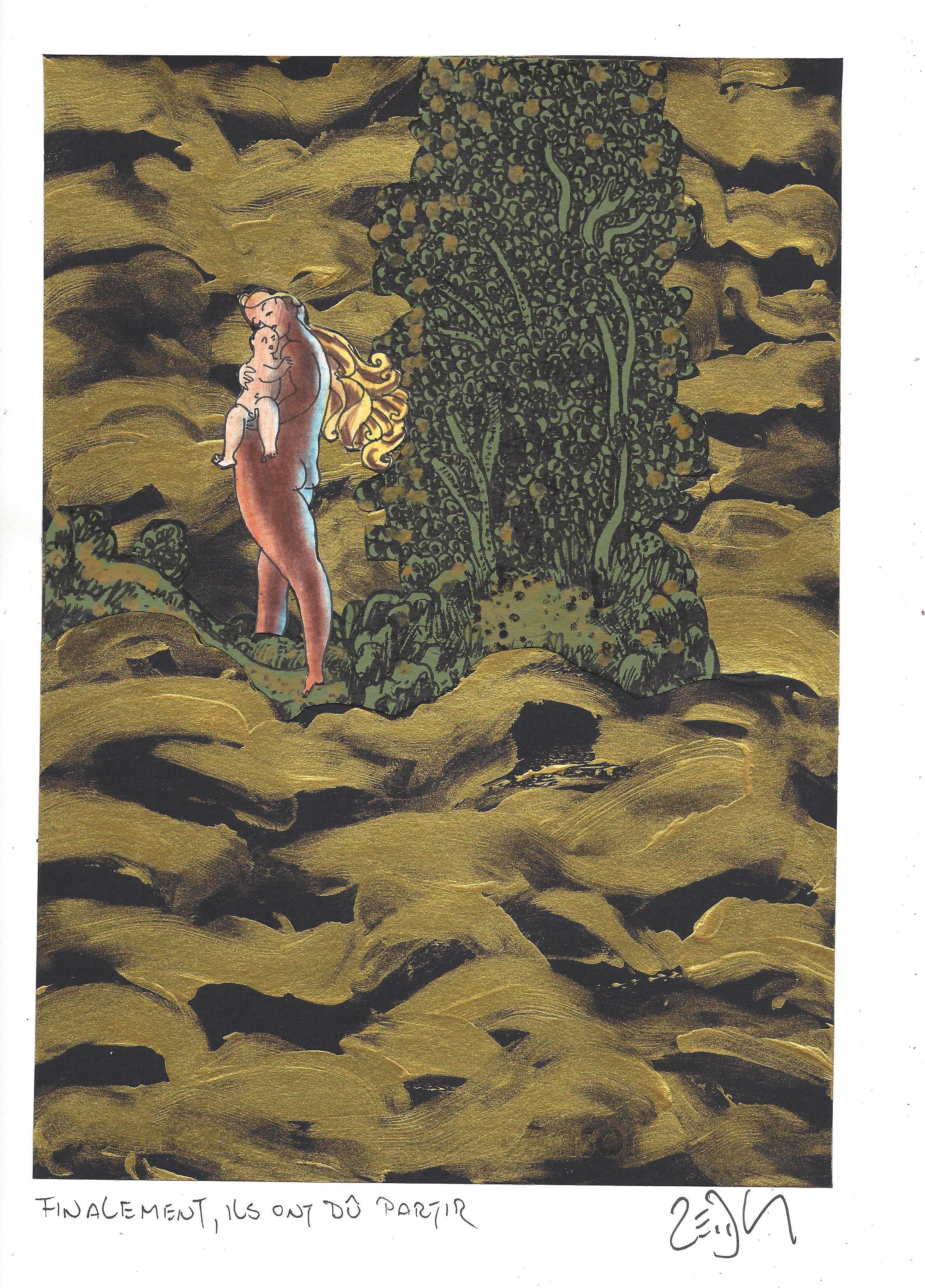 « Eventually they had to go – Finalement, ils ont dû partir »