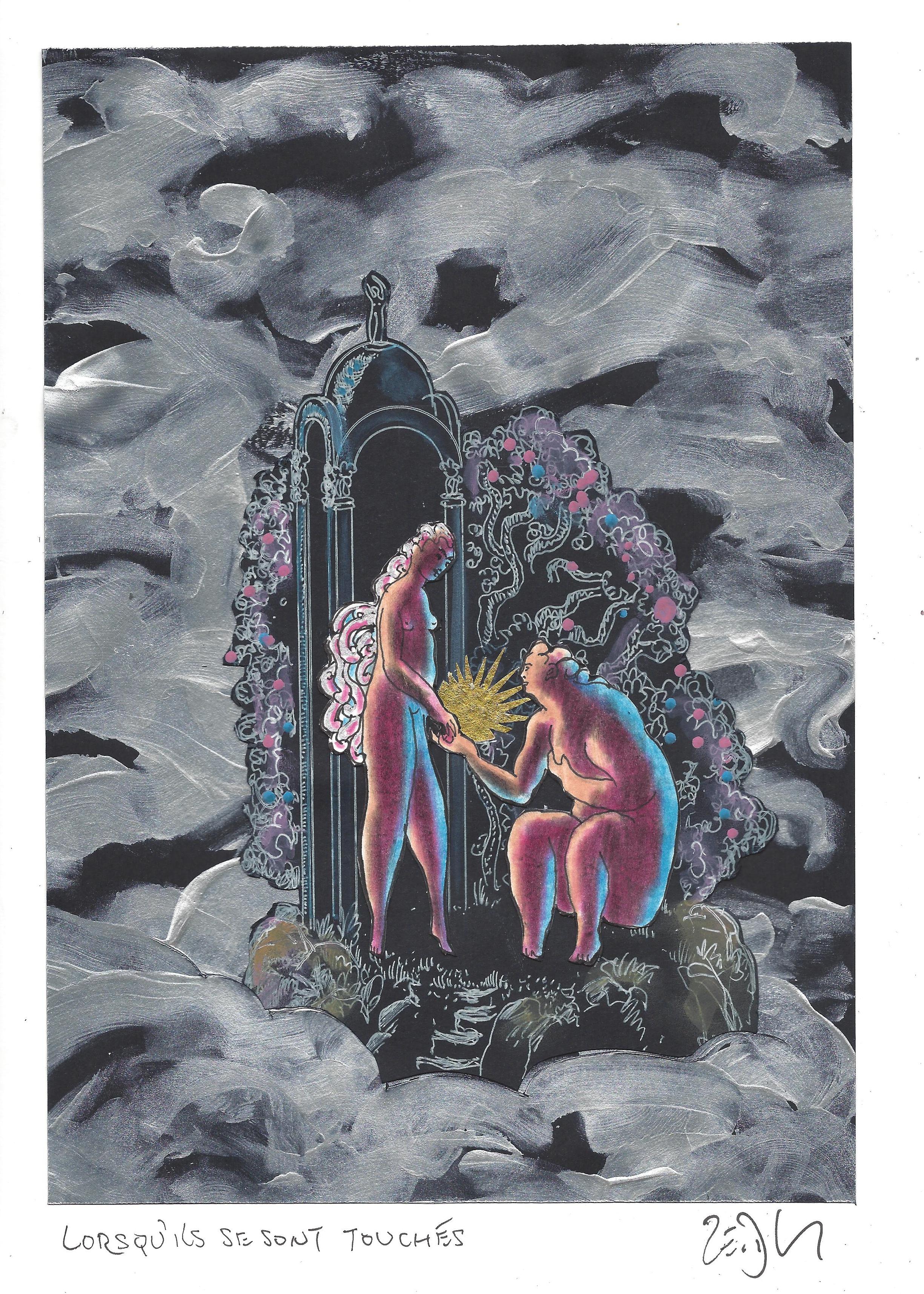 « When they touched – Lorsqu’ils se sont touchés »