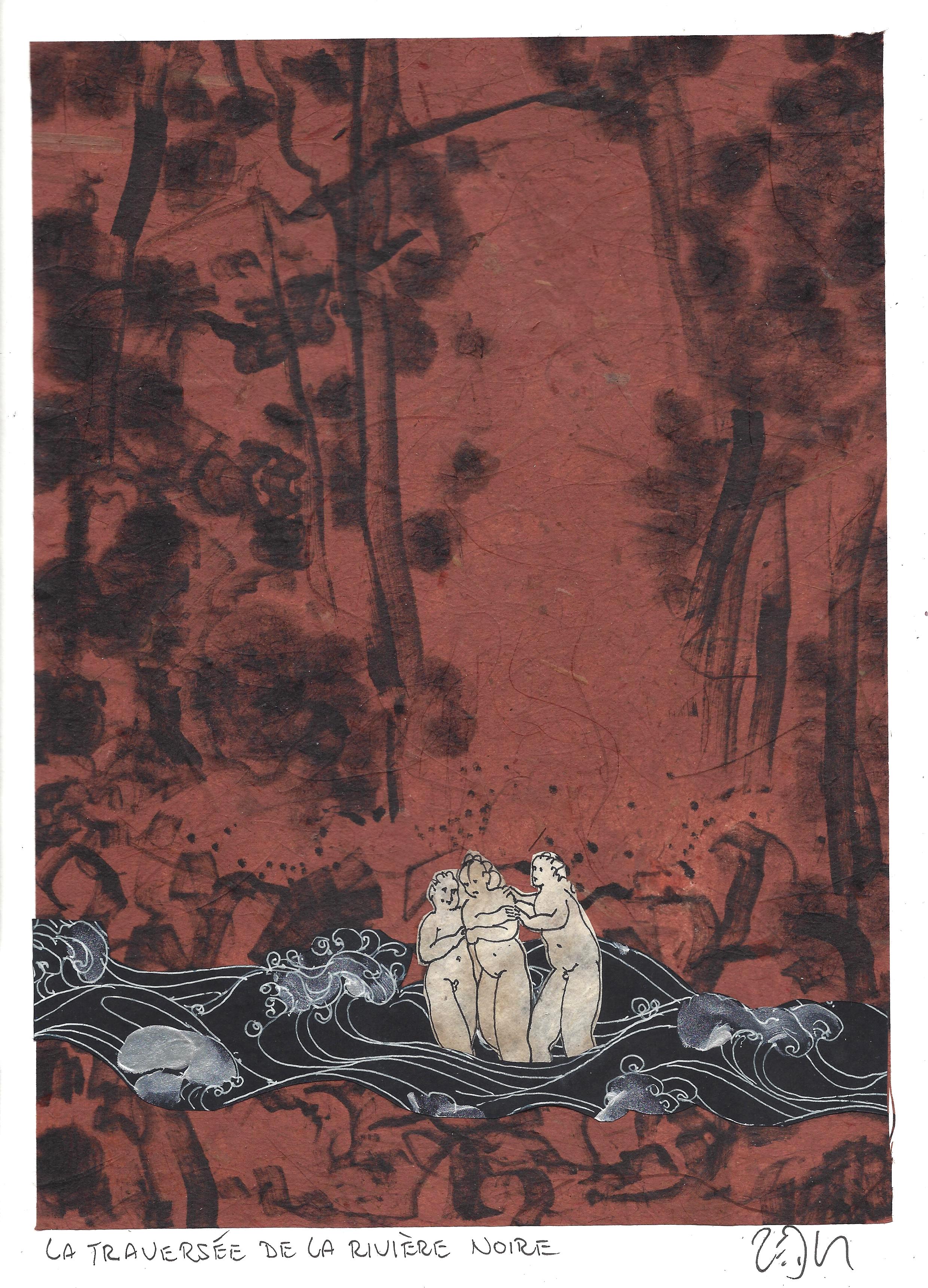 « Across the black river – La traversée de la rivière noire »