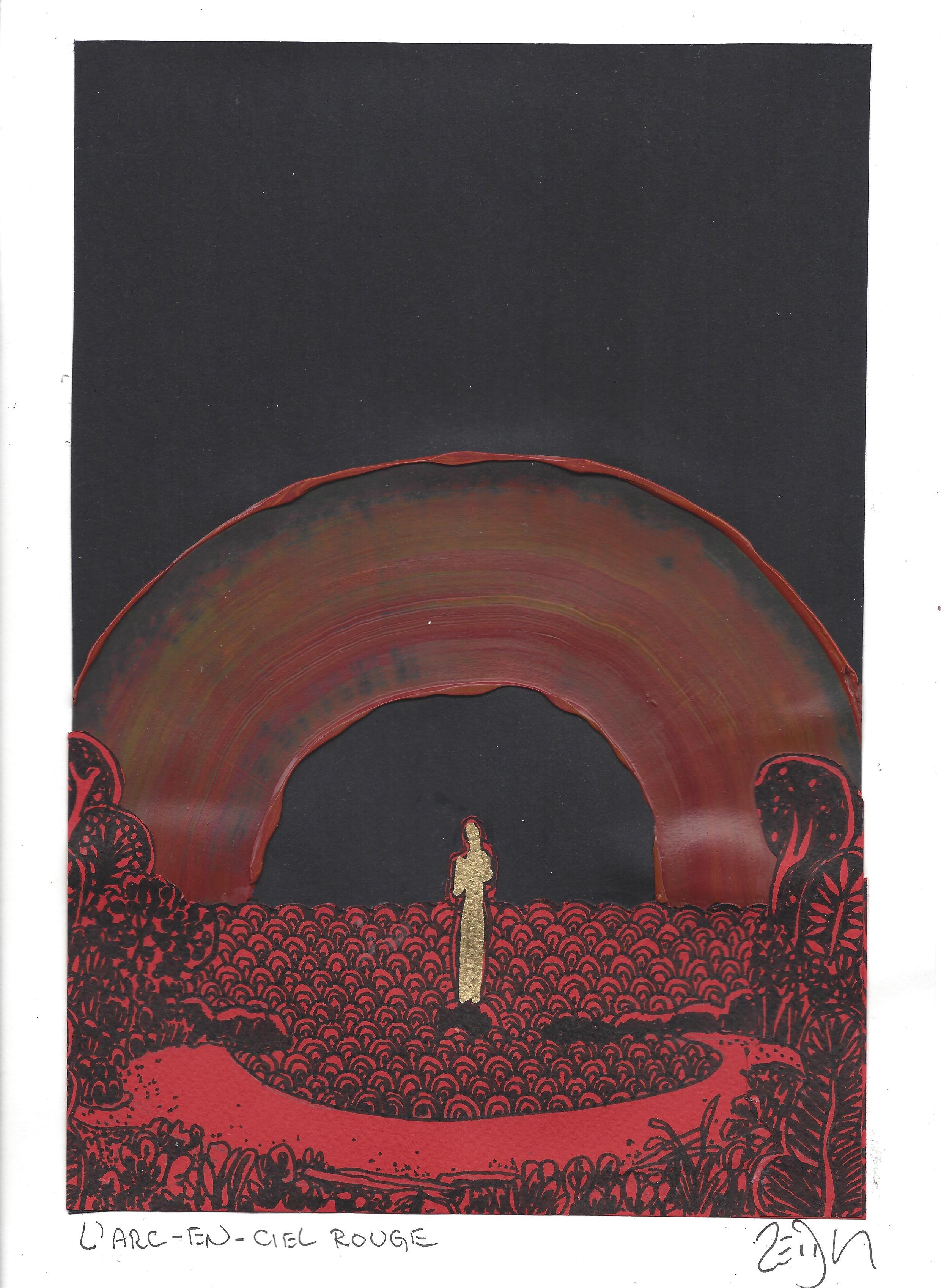 « The red rainbow – L’arc-en-ciel rouge »