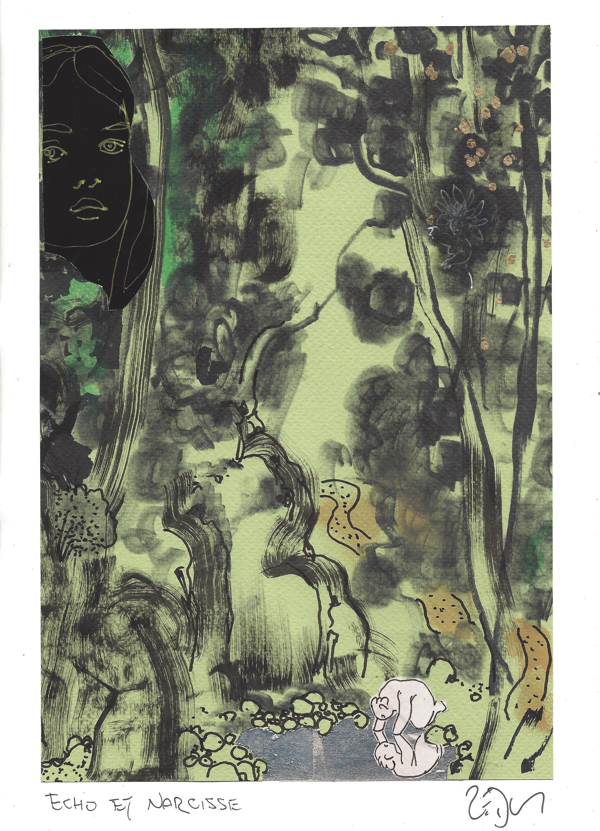 « Echo and Narcissus – Echo et Narcisse »