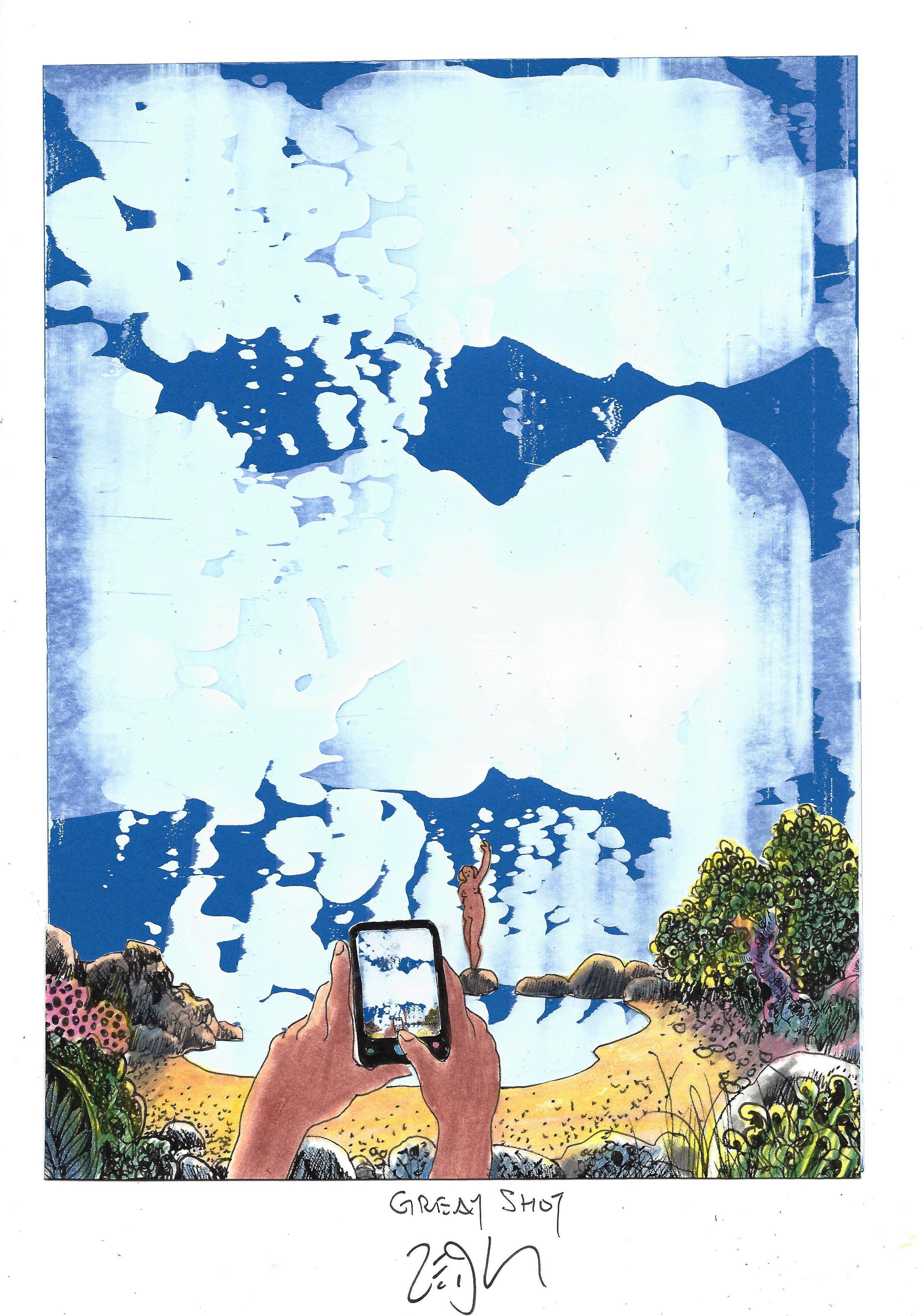 « Great shot – Belle prise de vue »