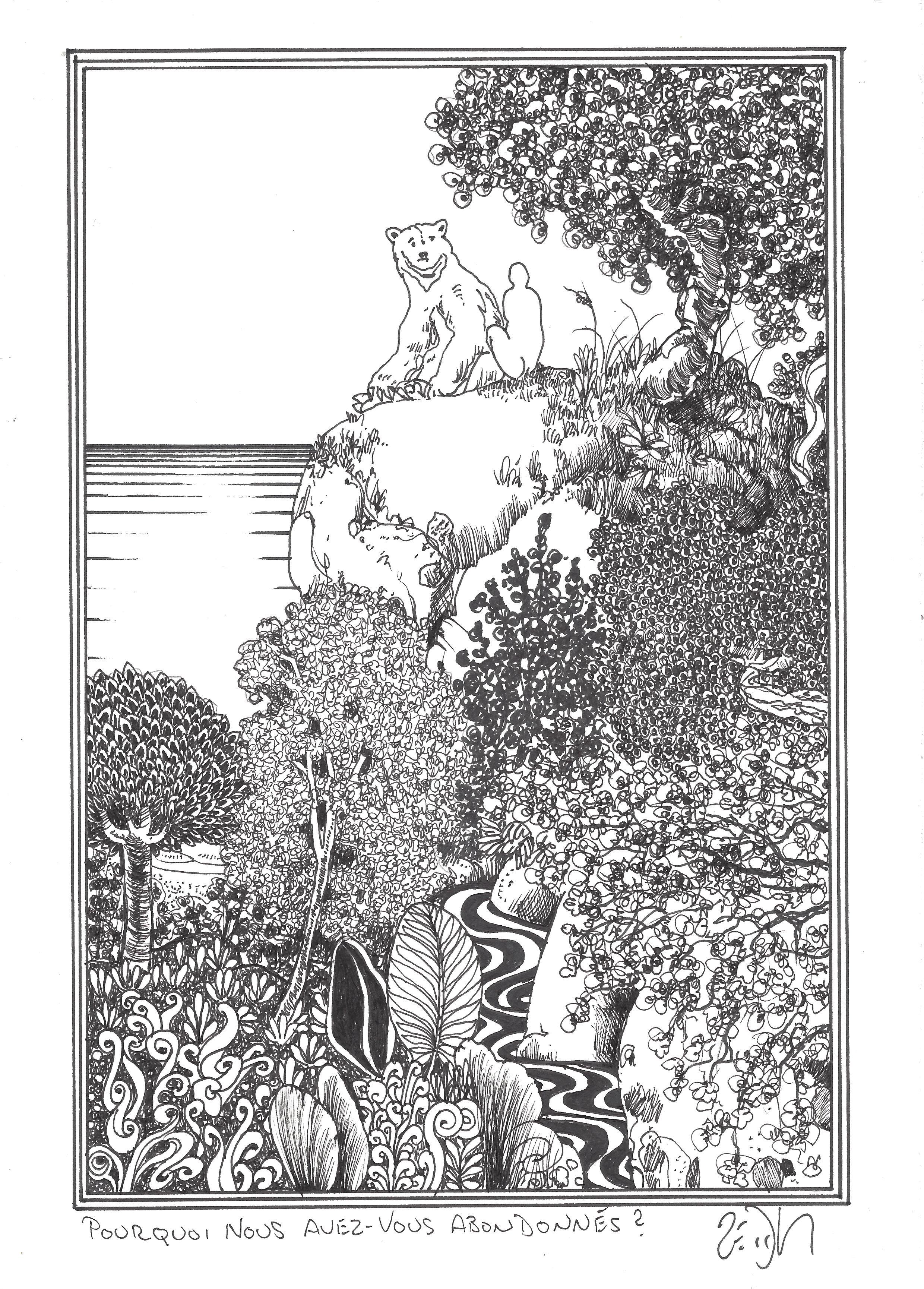 « Why did you leave us ? – Pourquoi nous avez-vous abandonnés ? »