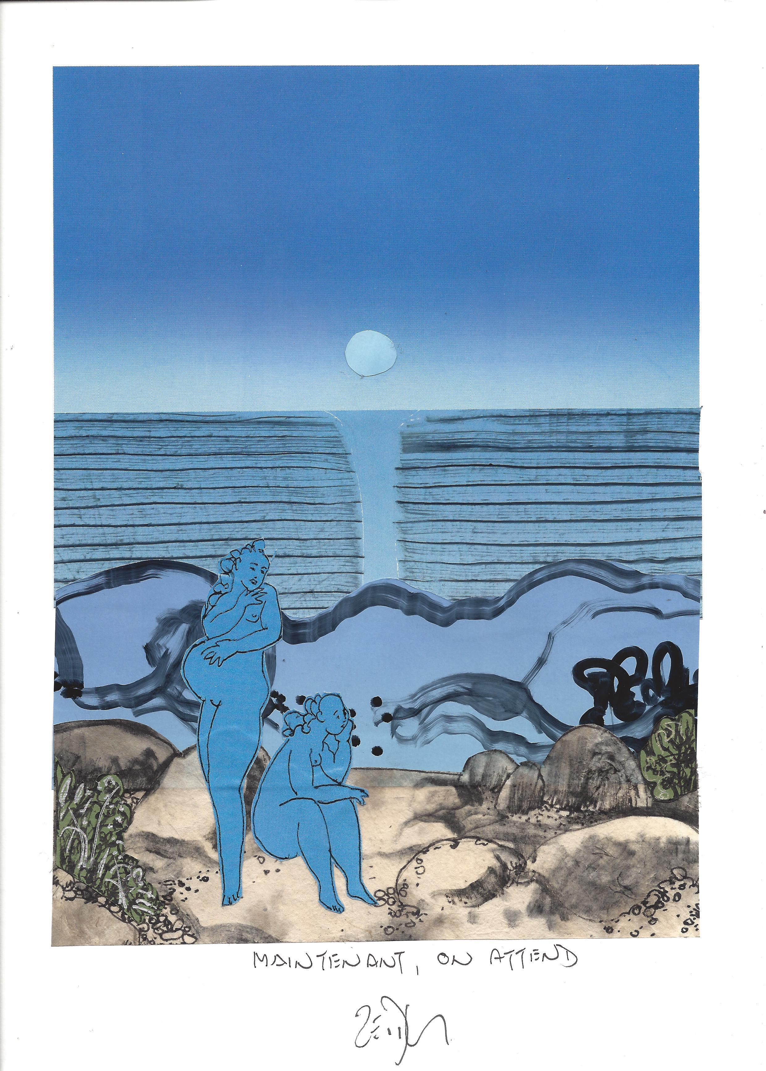 « Now we wait – Maintenant, on attend »