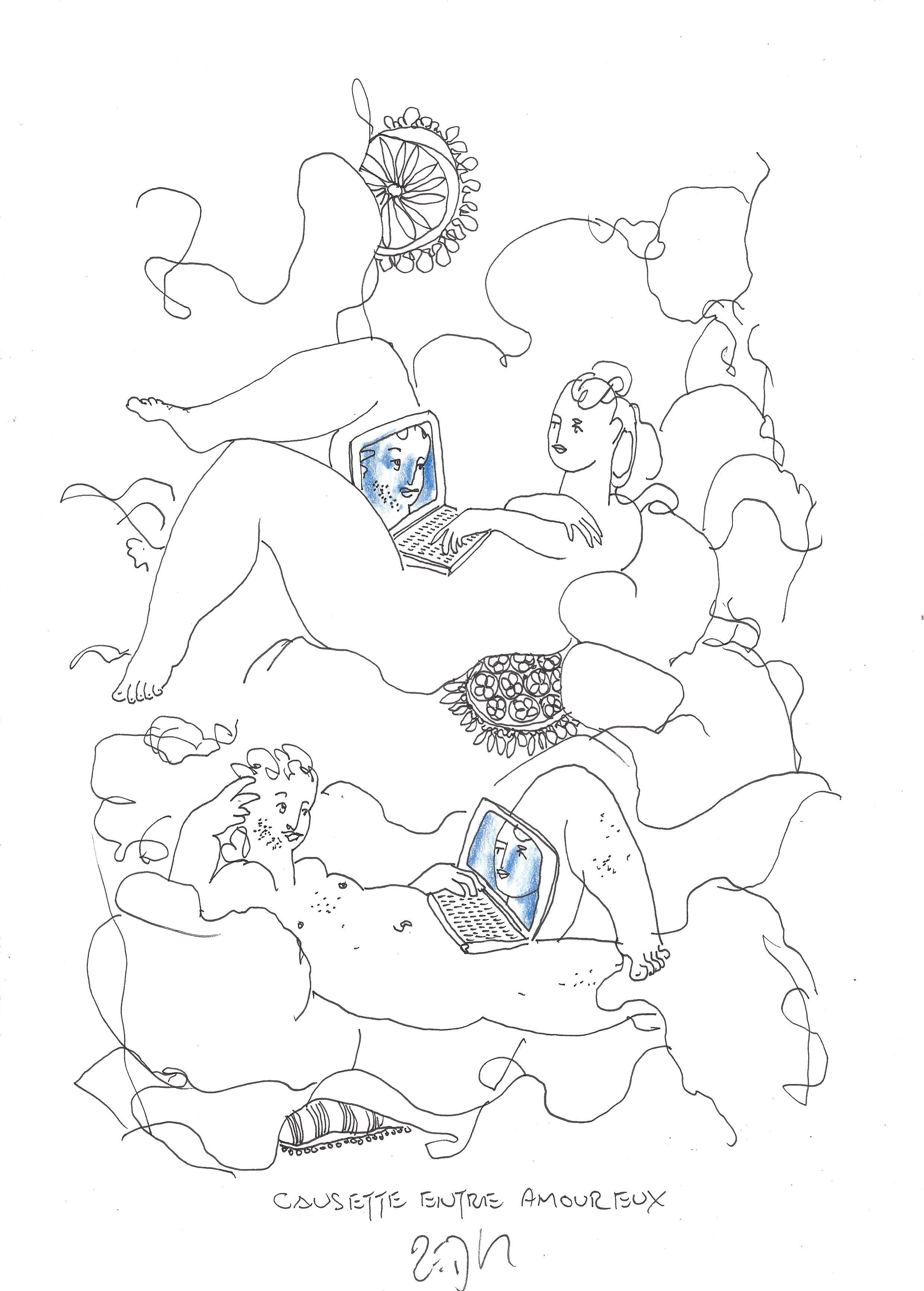 « Sweetheart chit-chat – Causette entre amoureux »